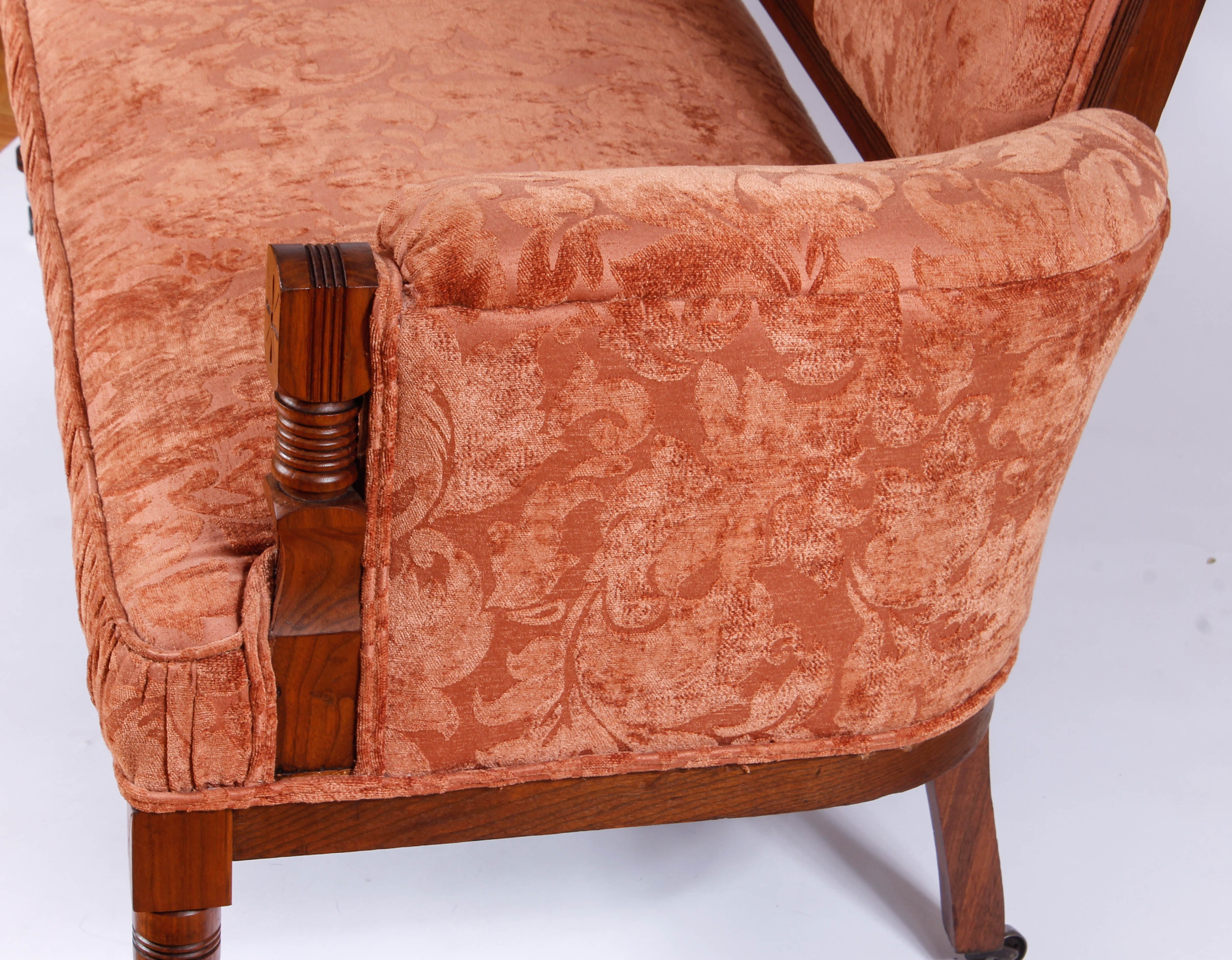 Victorian Upholstered Settee