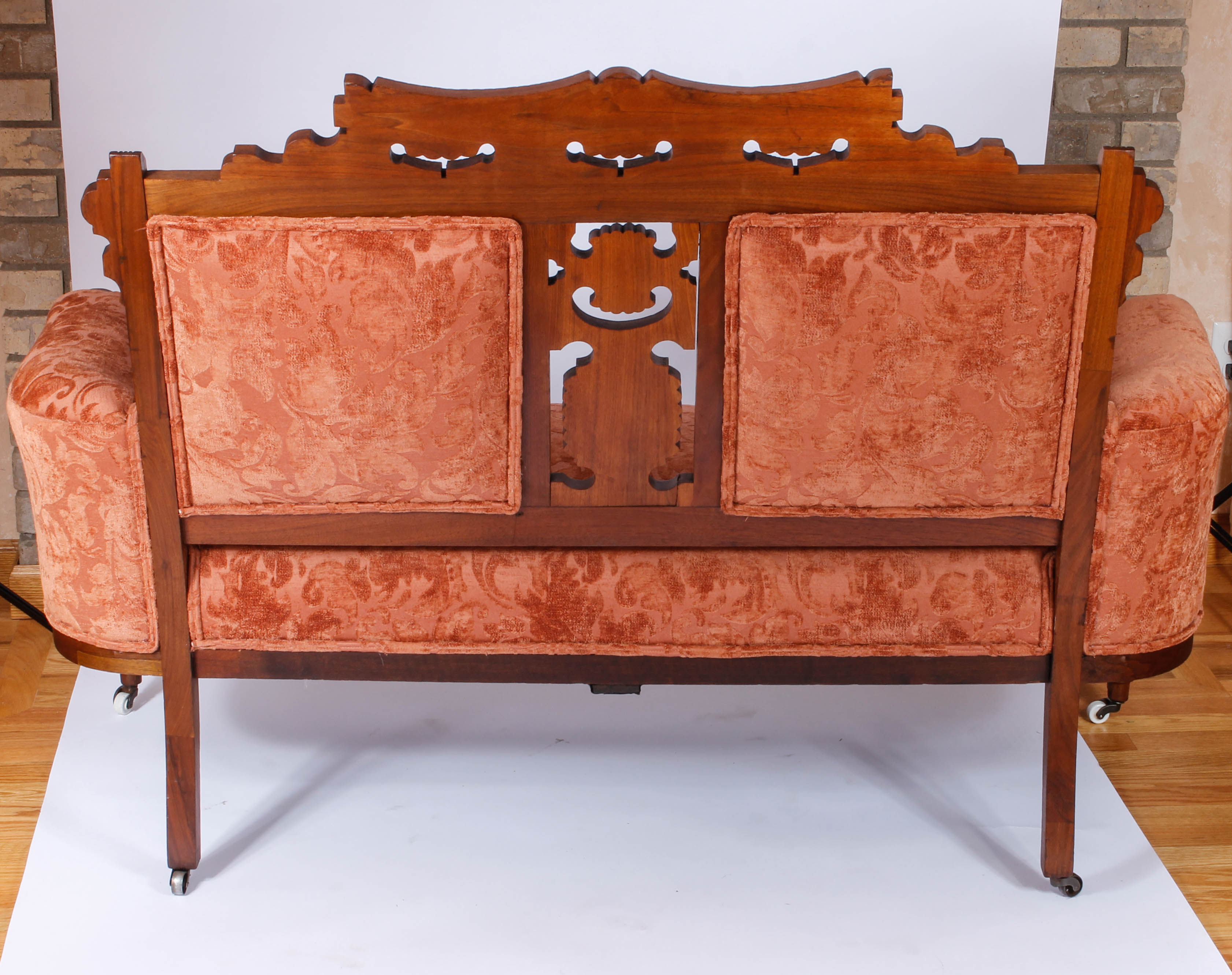Victorian Upholstered Settee