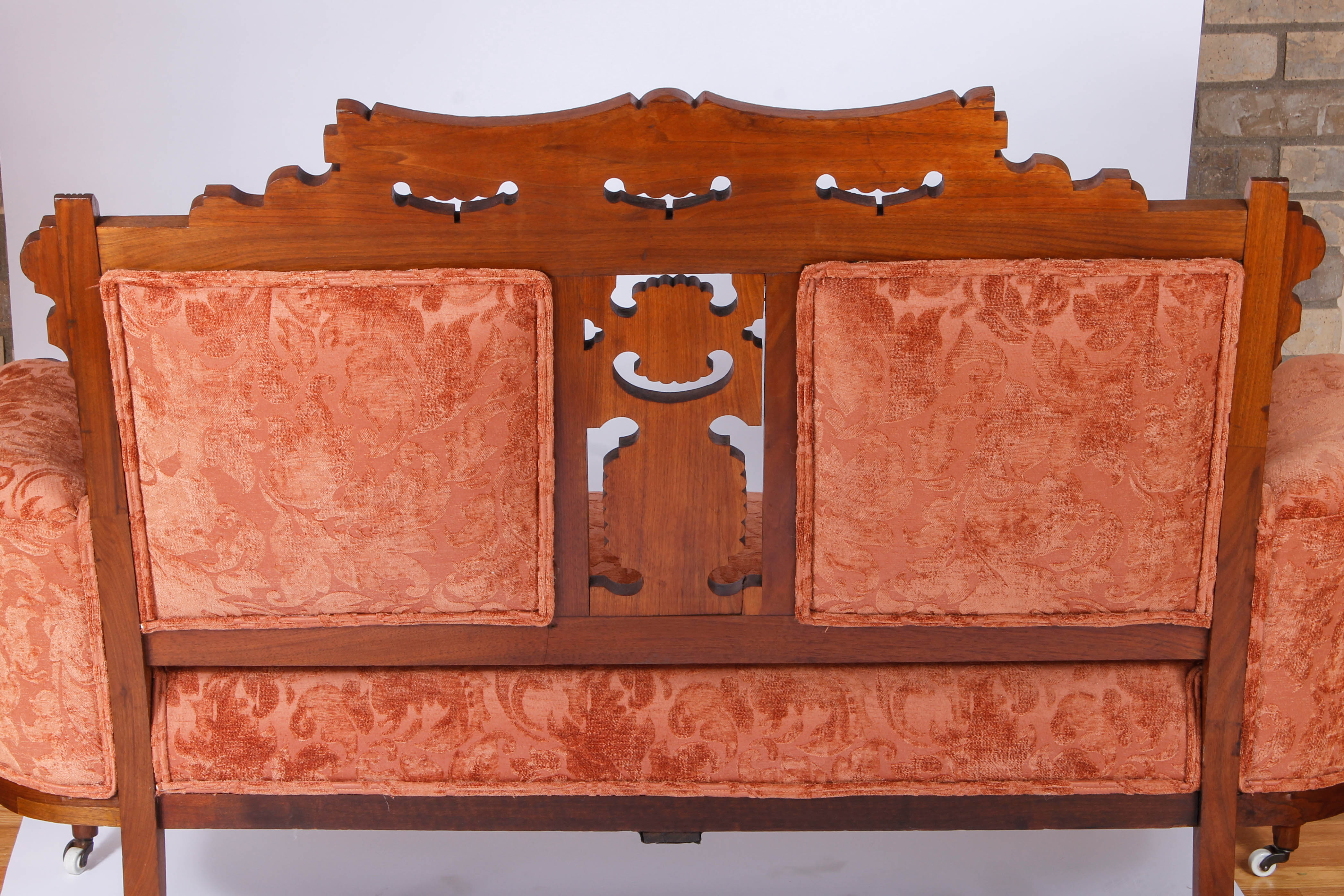 Victorian Upholstered Settee