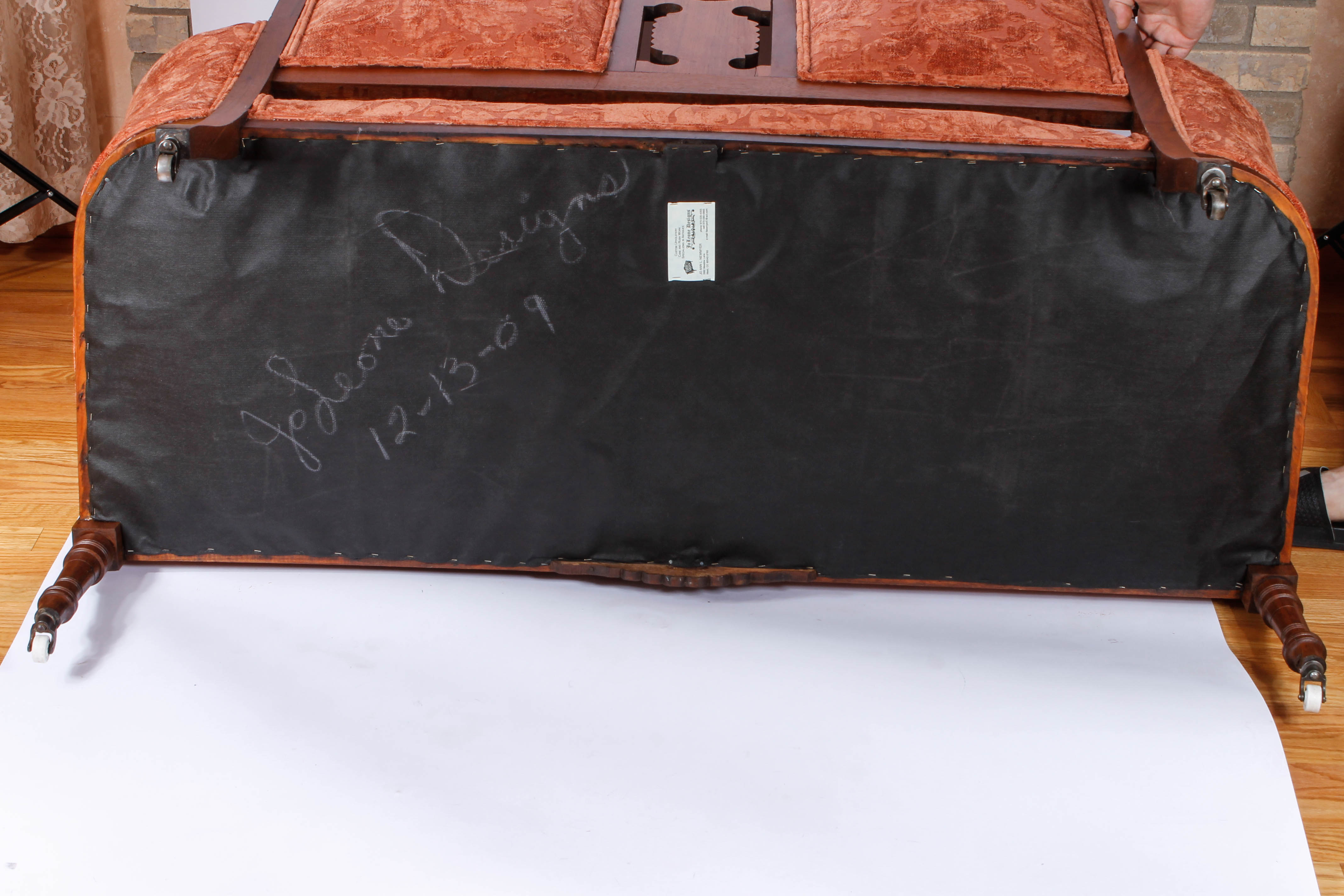 Victorian Upholstered Settee