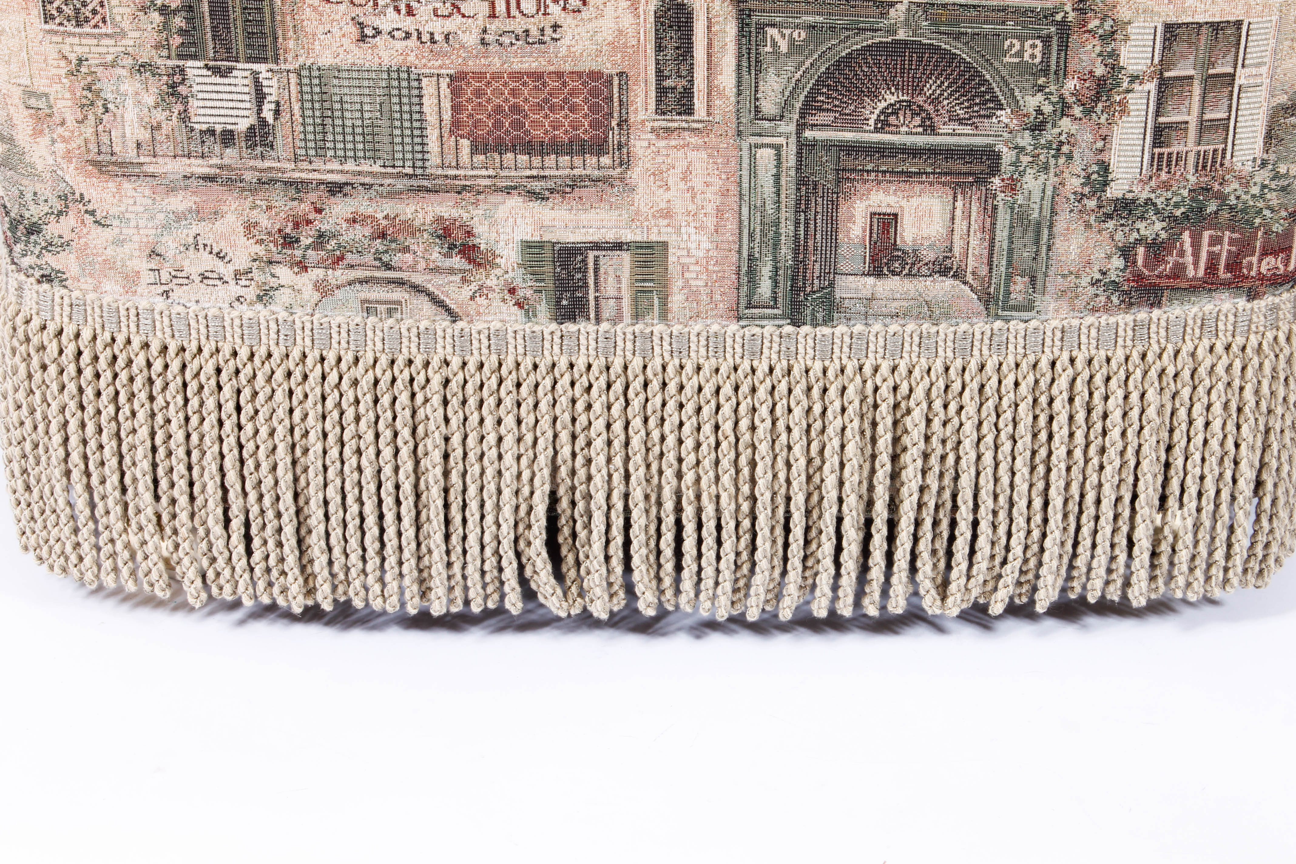 Pair of Upholstered Wheeled Chairs