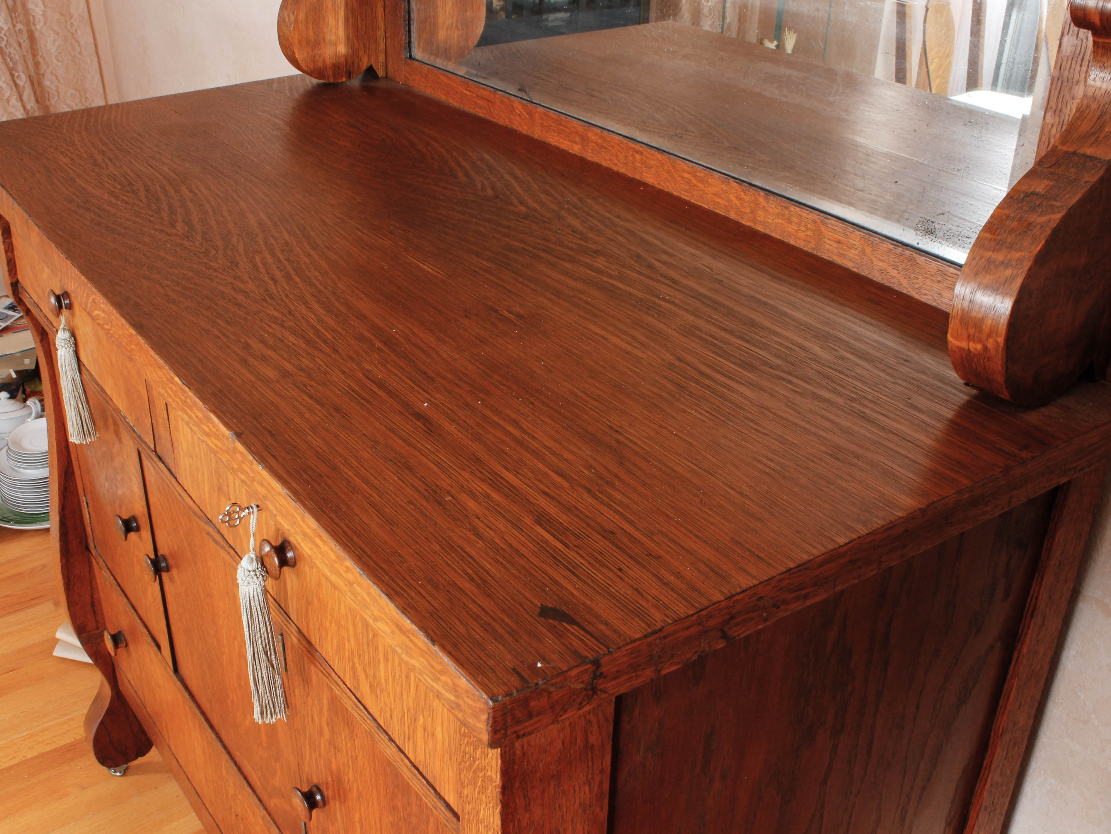 Vintage Oak Sideboard