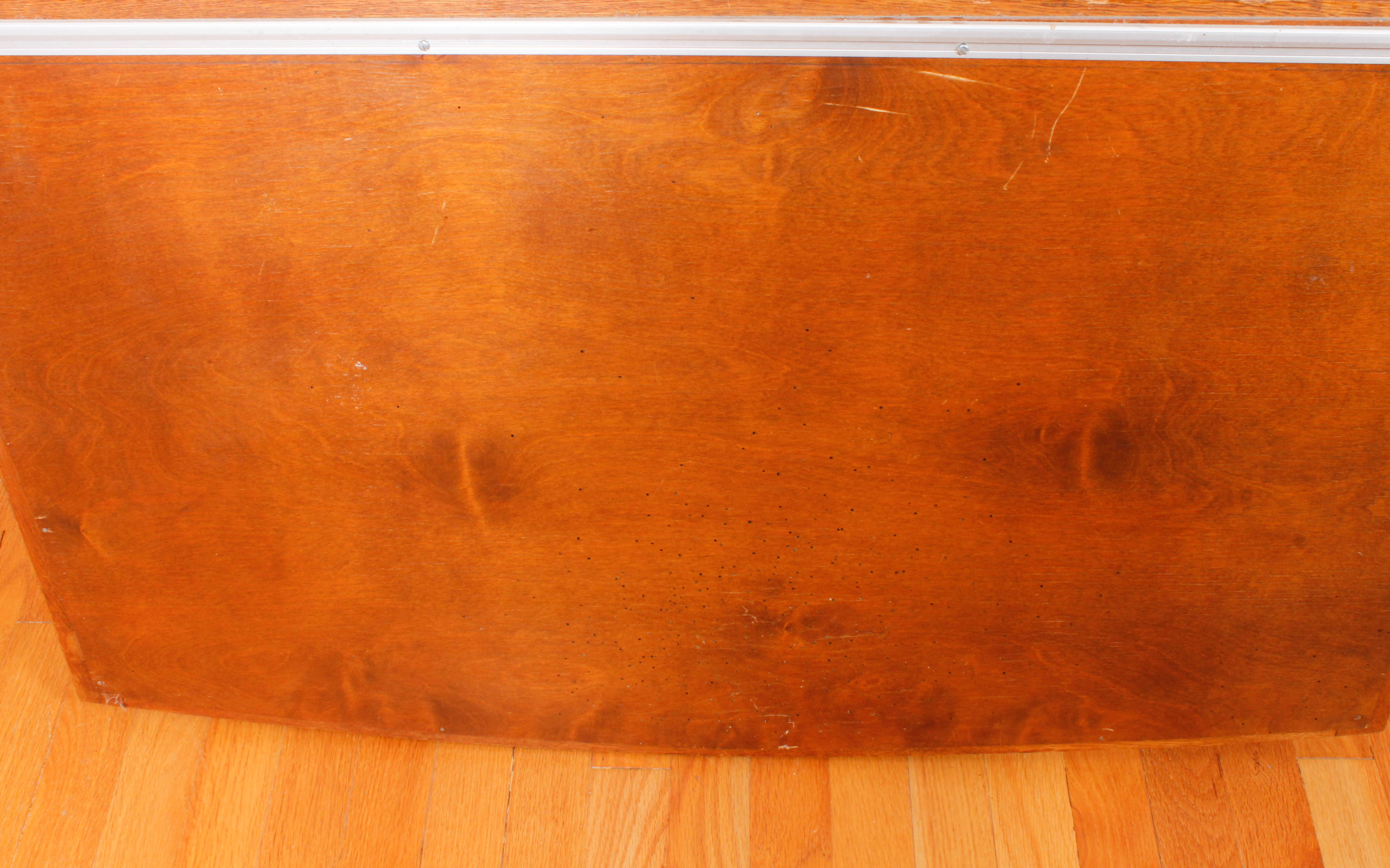 Hanging Wall Mirror with Wooden Frame