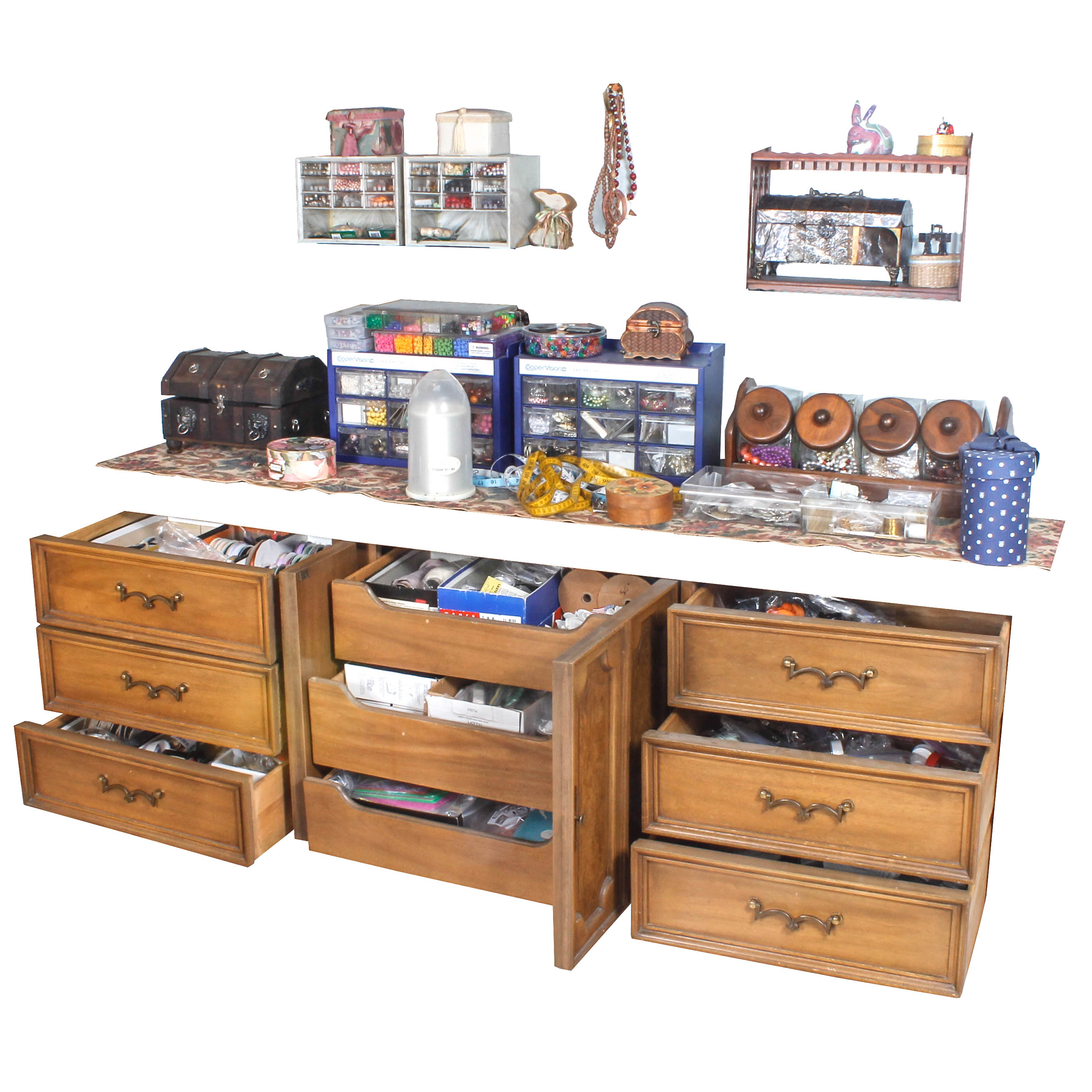 Large Collection of Craft Supplies