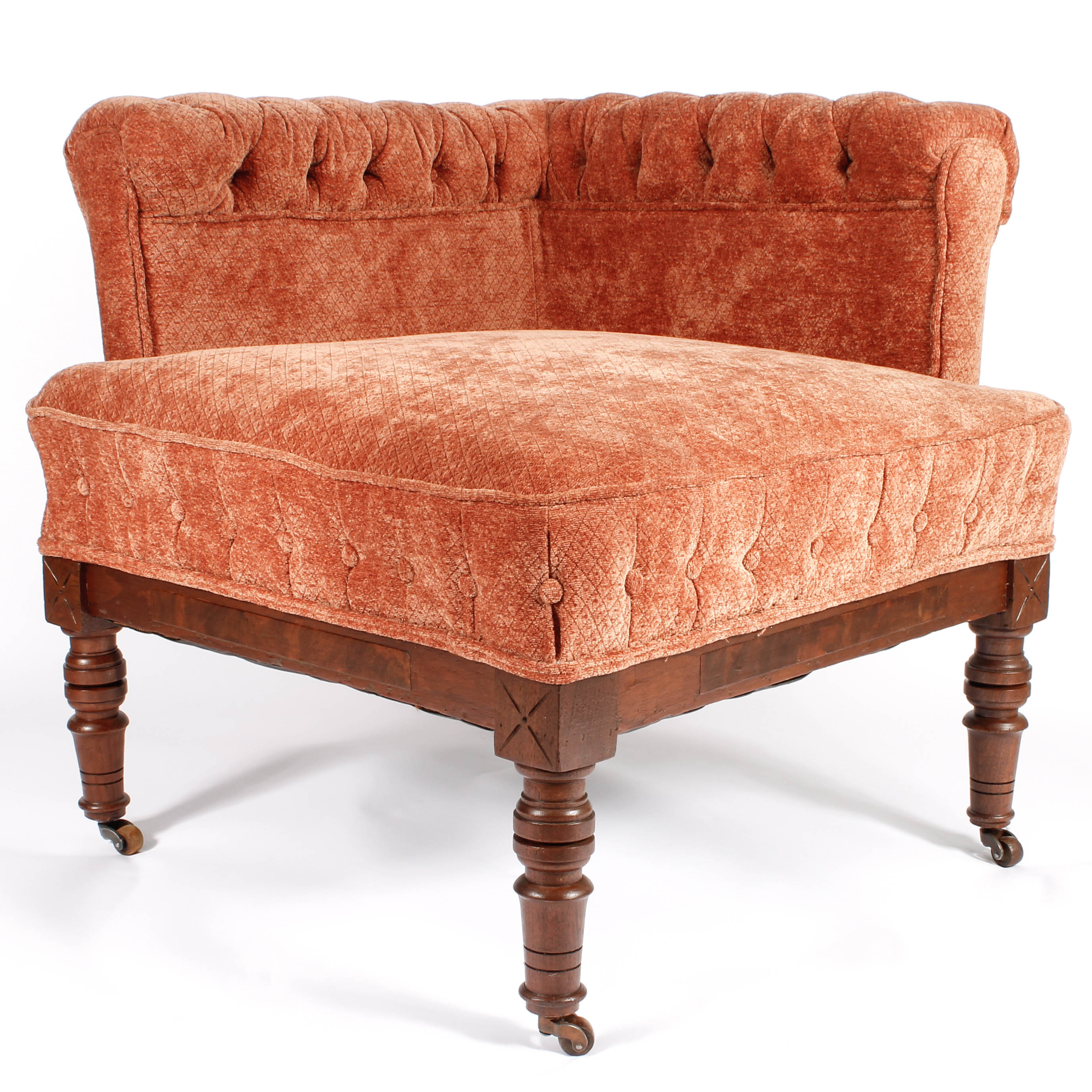 Upholstered Corner Chair