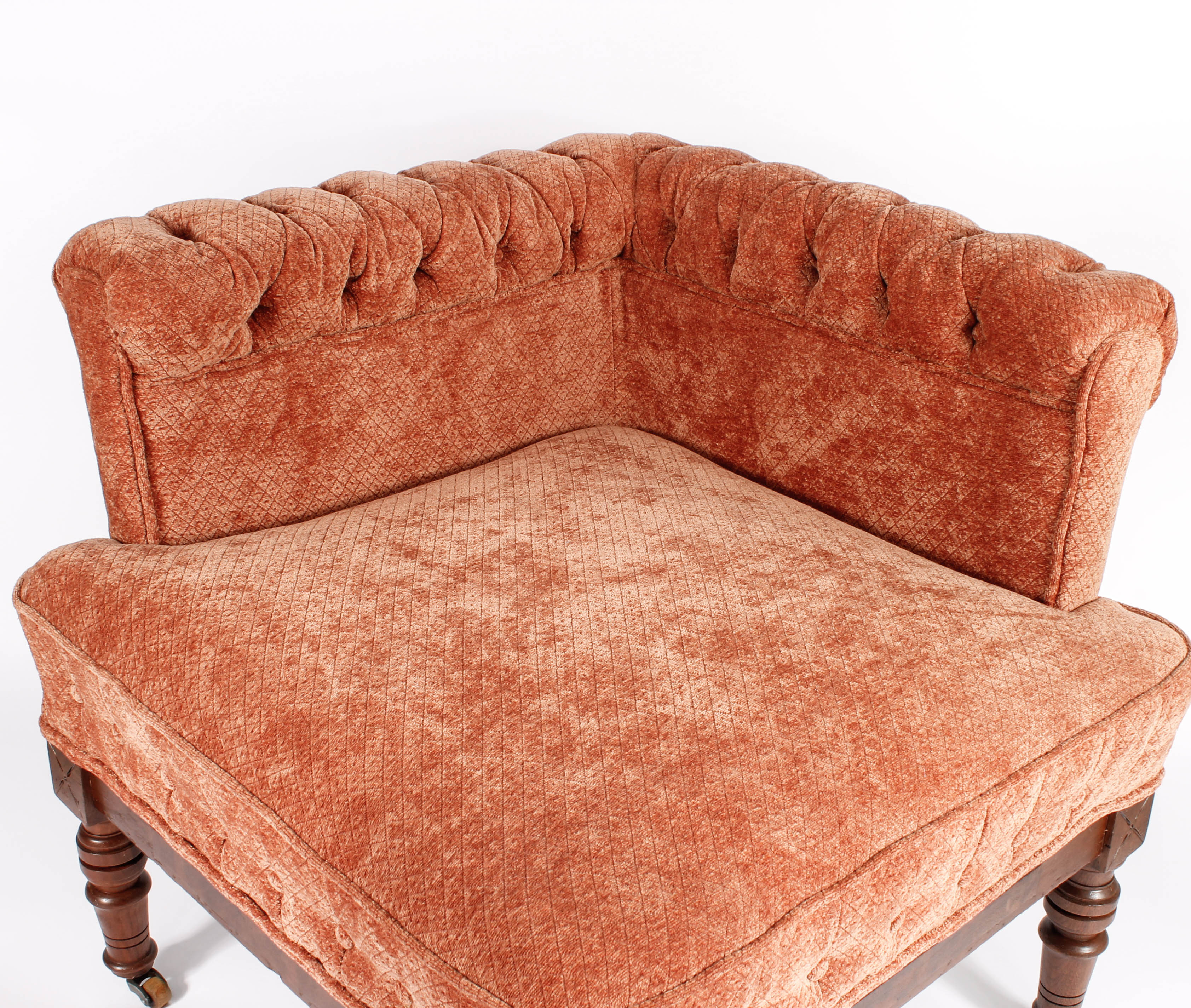 Upholstered Corner Chair