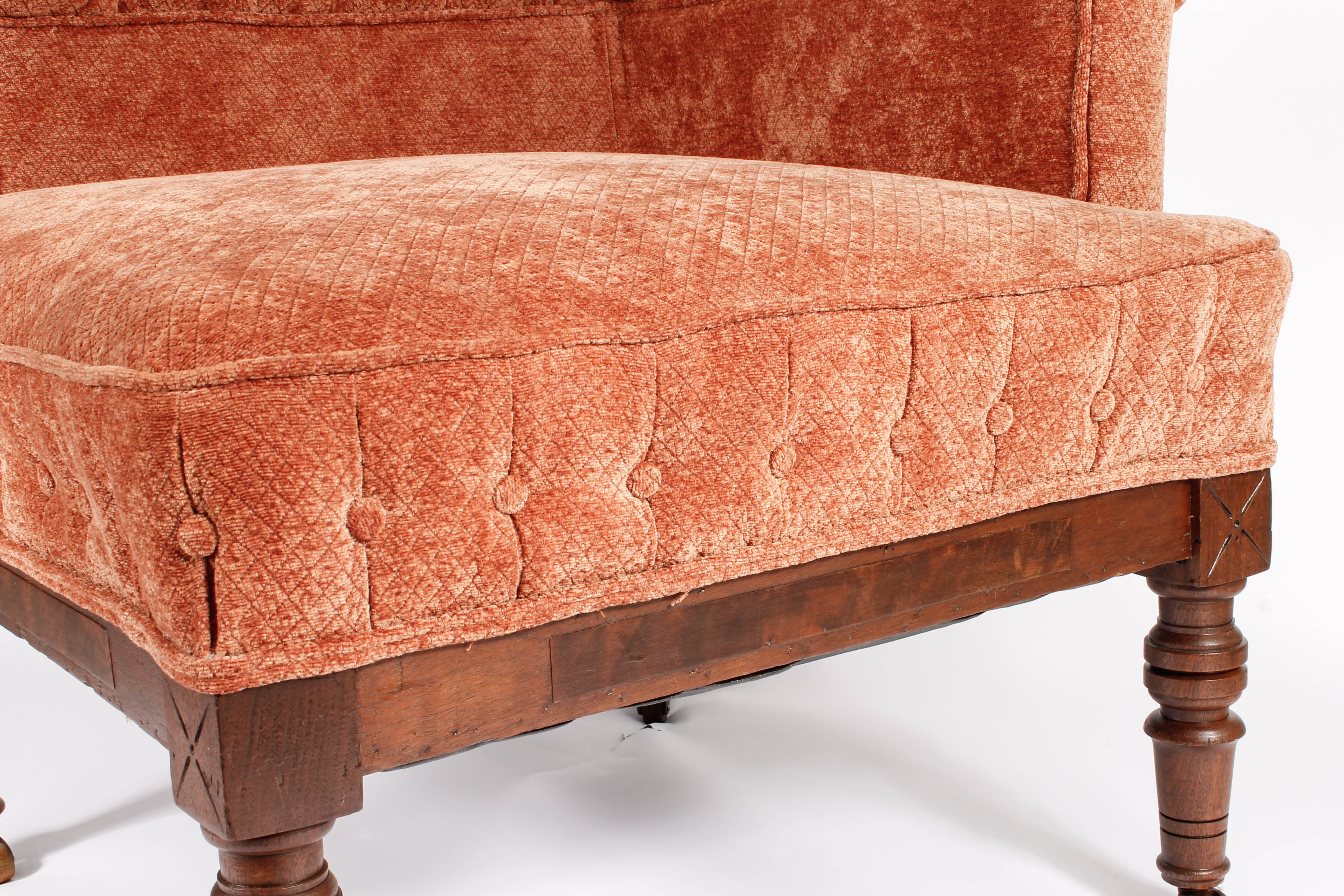 Upholstered Corner Chair