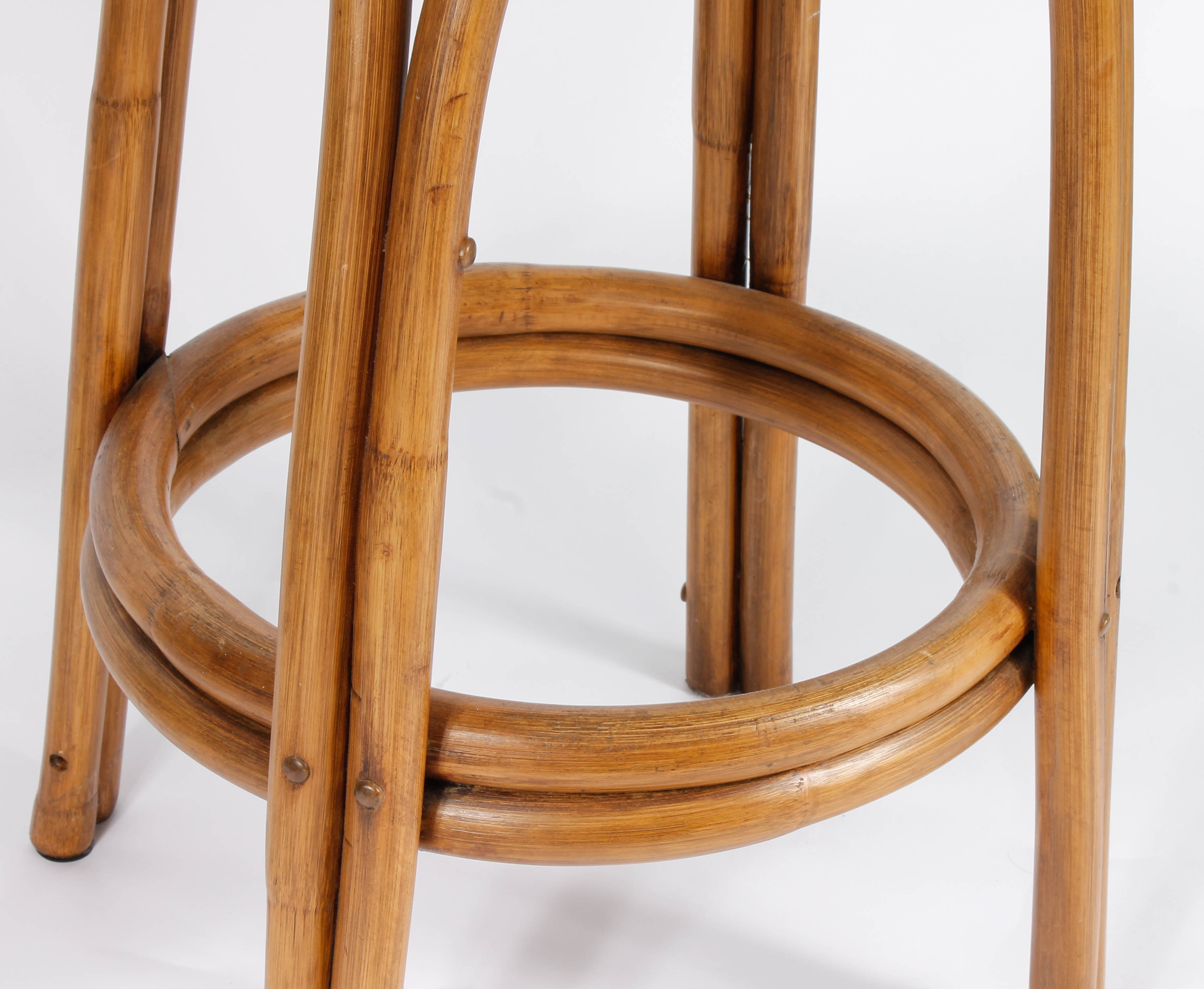 Wooden Swivel Barstools