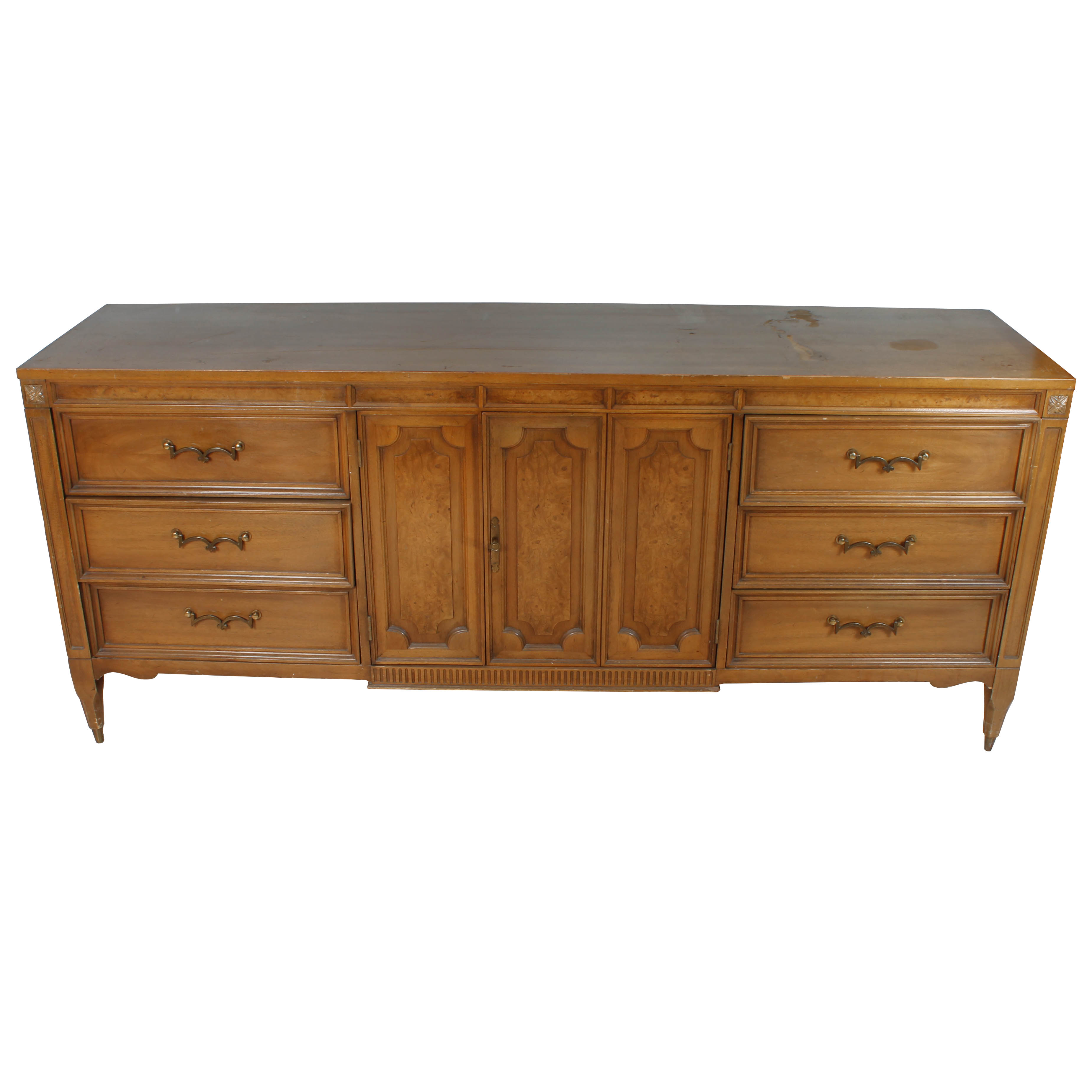 Vintage Wooden Credenza
