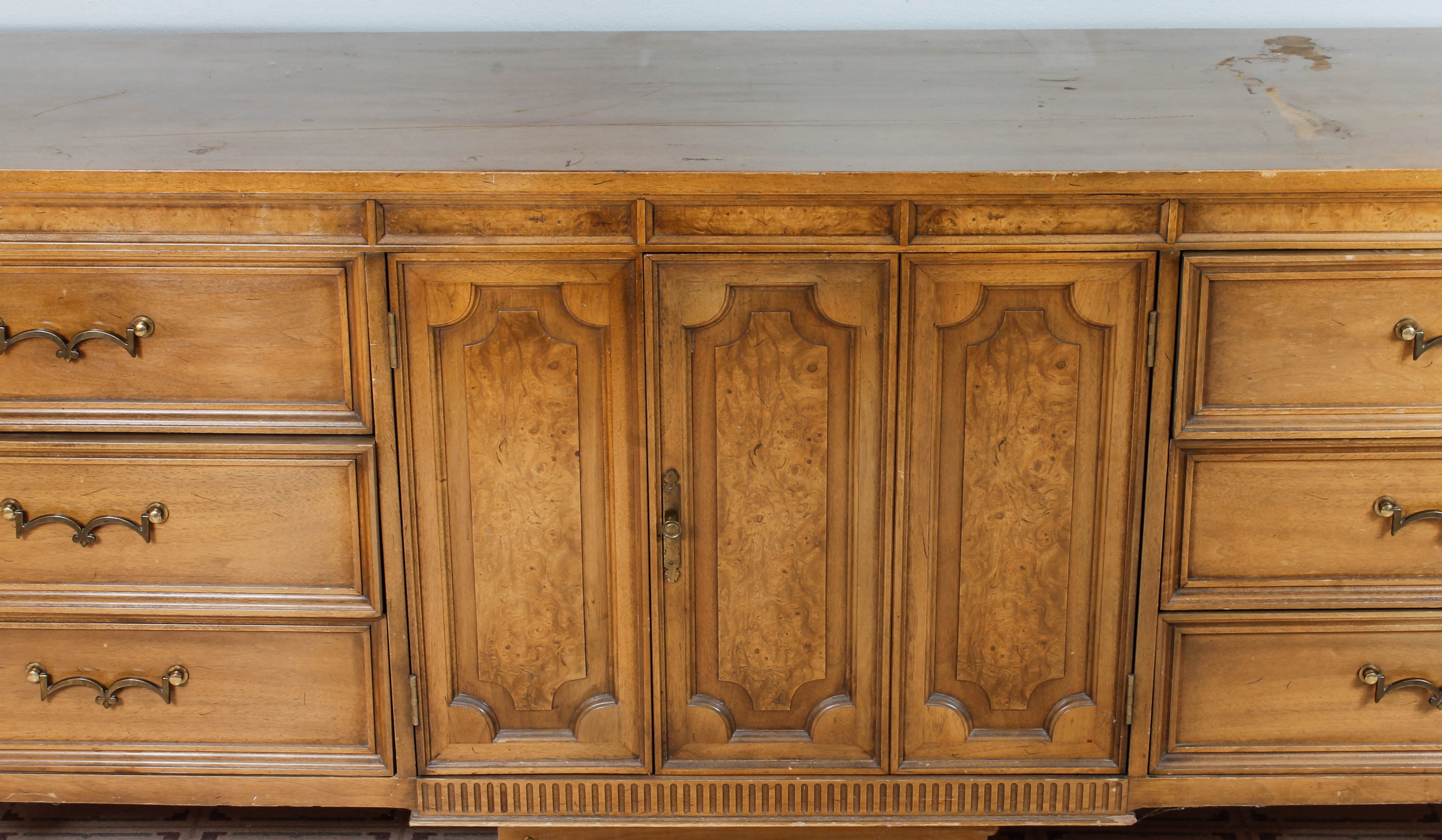 Vintage Wooden Credenza