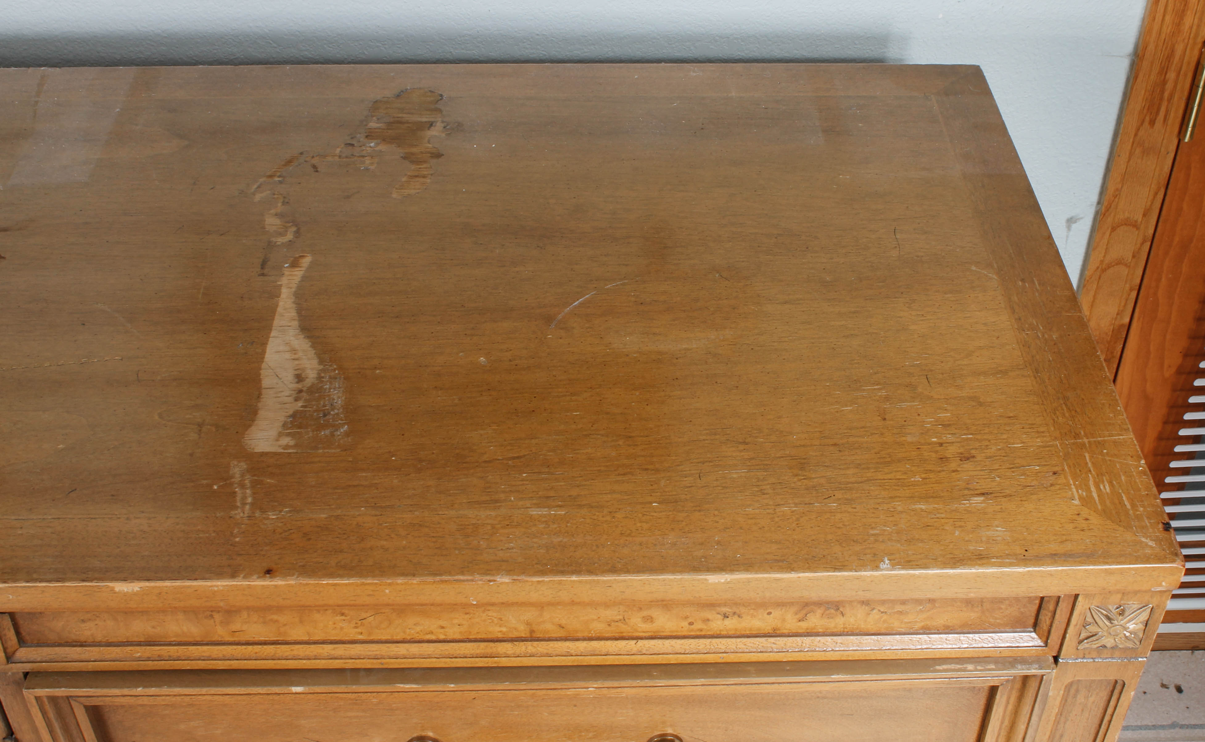 Vintage Wooden Credenza