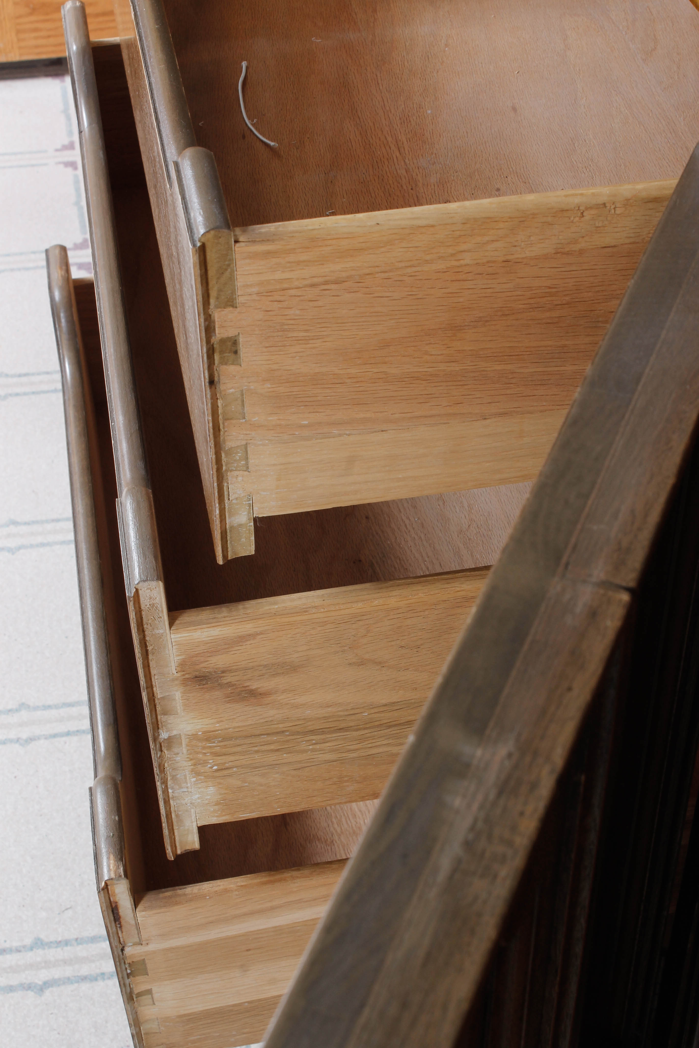 Vintage Wooden Credenza
