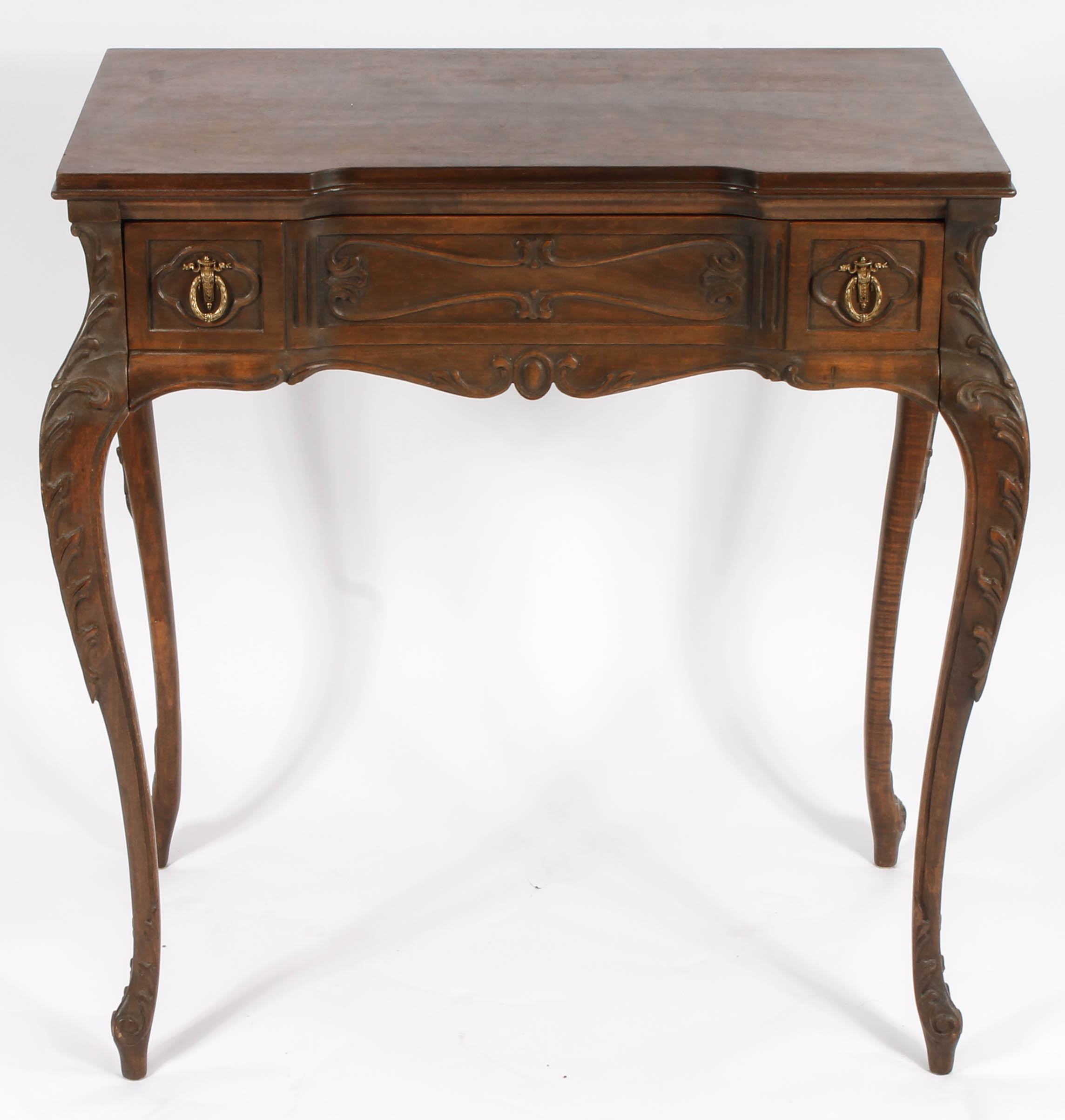 Vintage Wooden Writing Desk and Chair