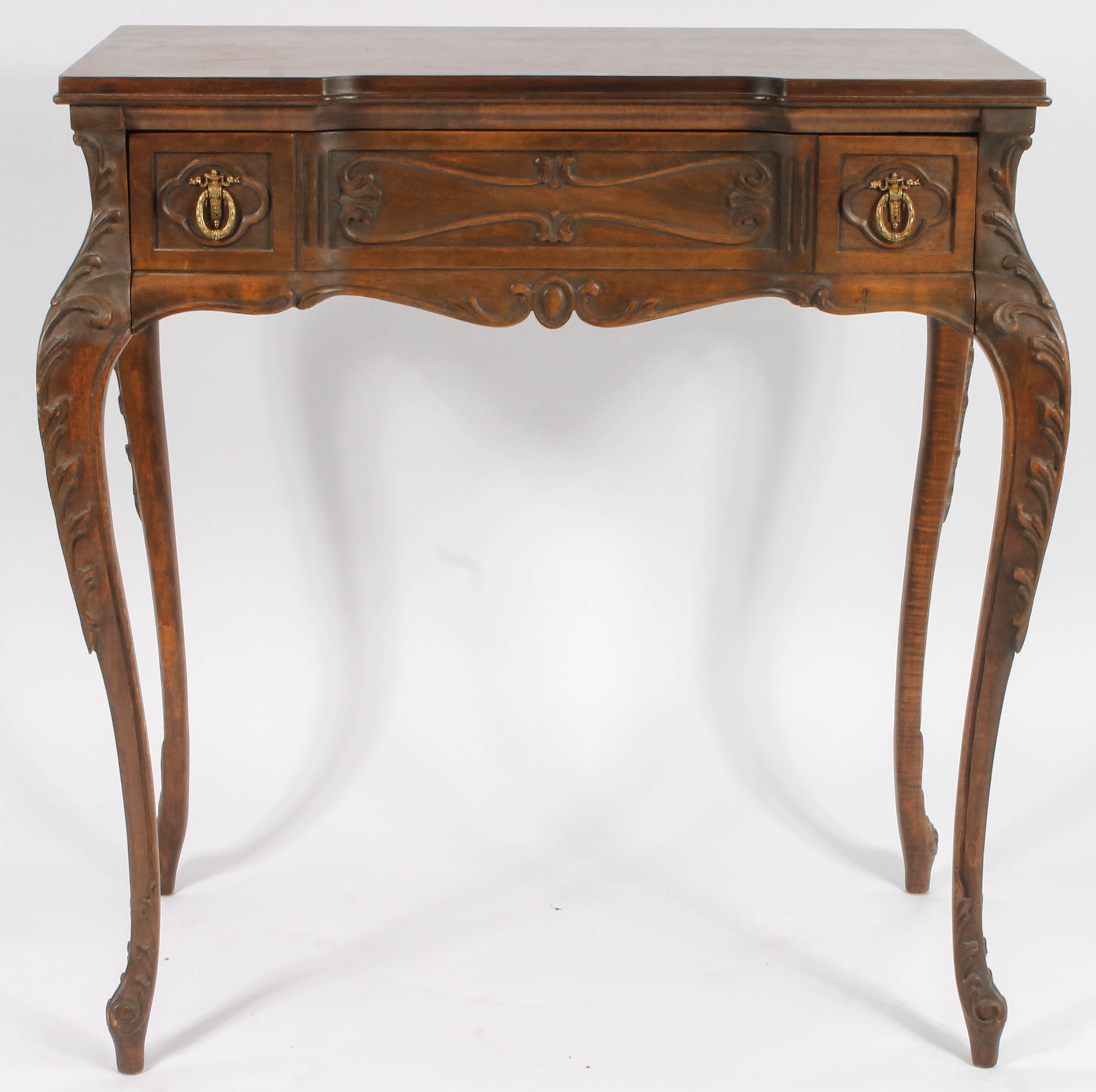 Vintage Wooden Writing Desk and Chair