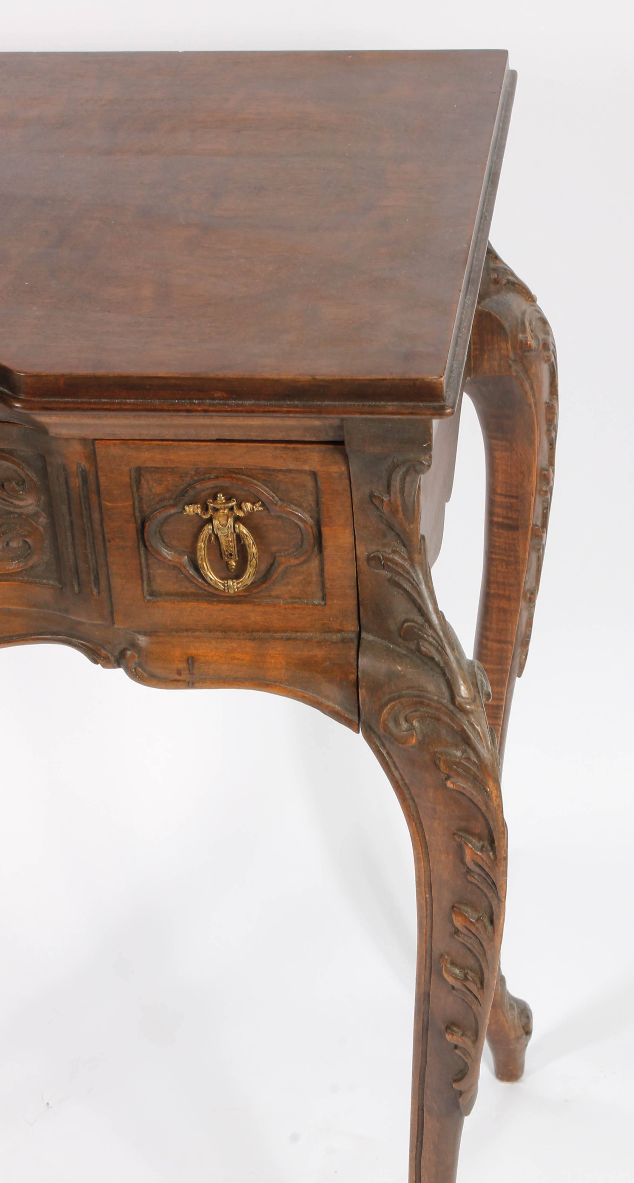 Vintage Wooden Writing Desk and Chair