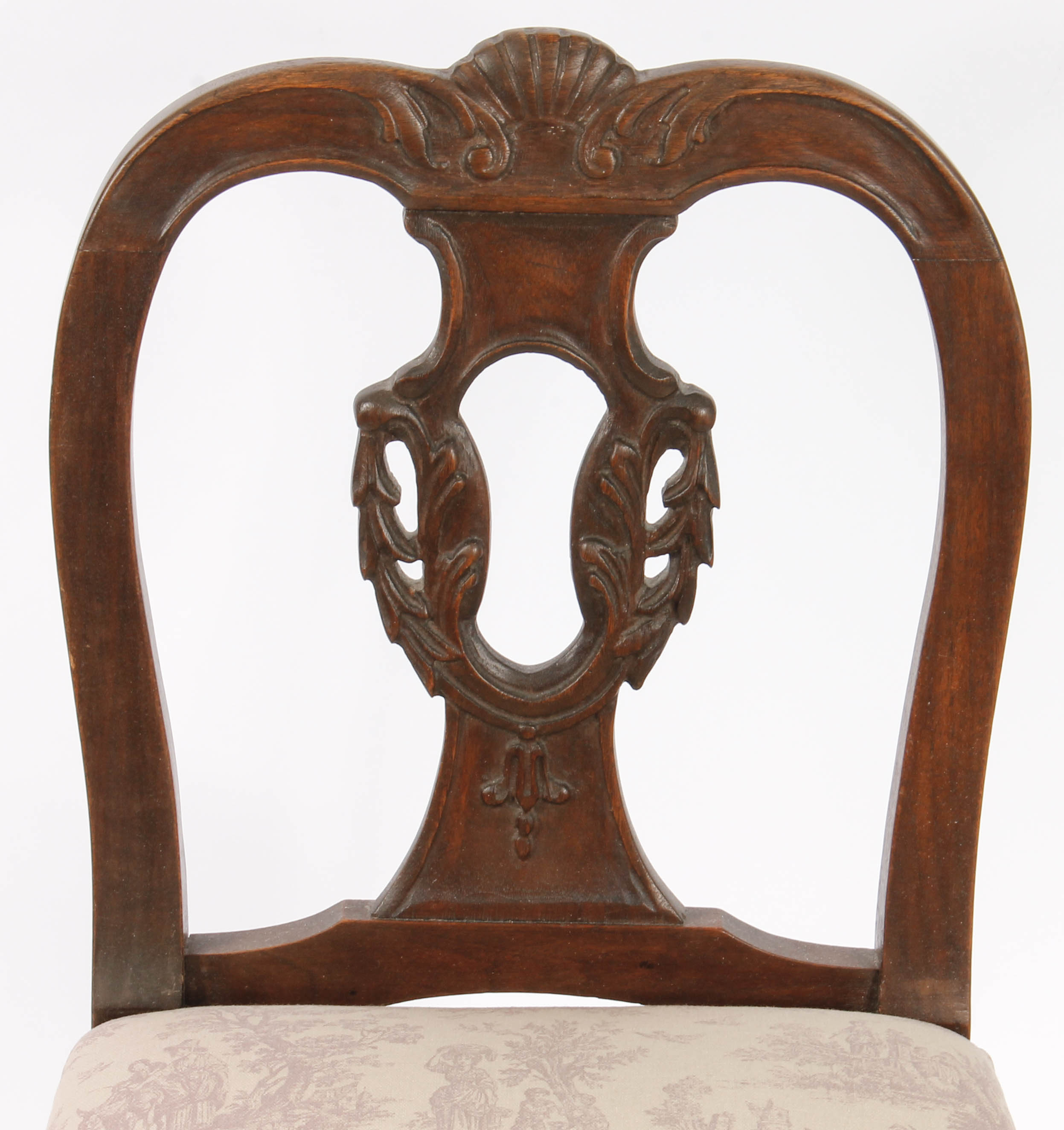 Vintage Wooden Writing Desk and Chair