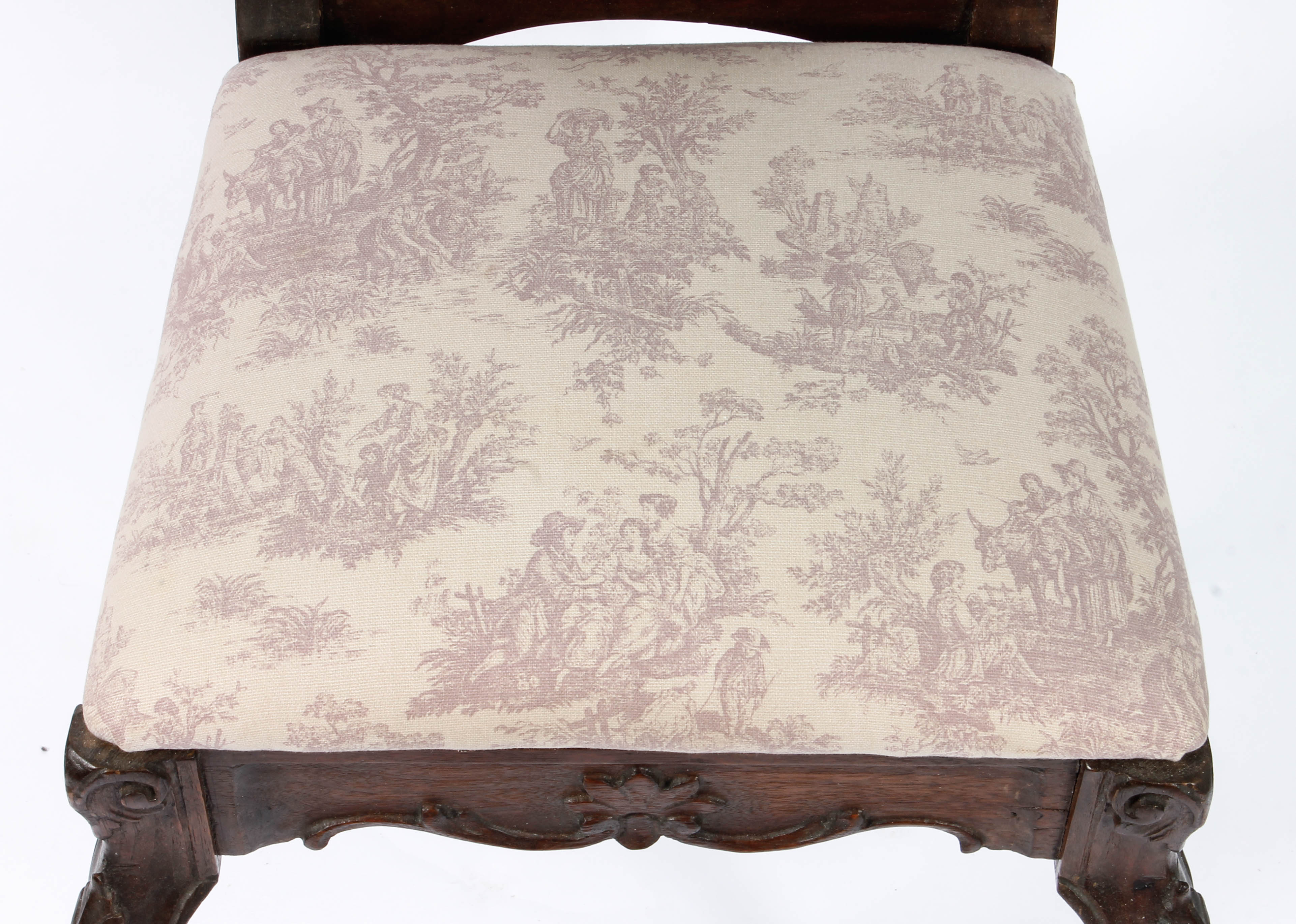 Vintage Wooden Writing Desk and Chair