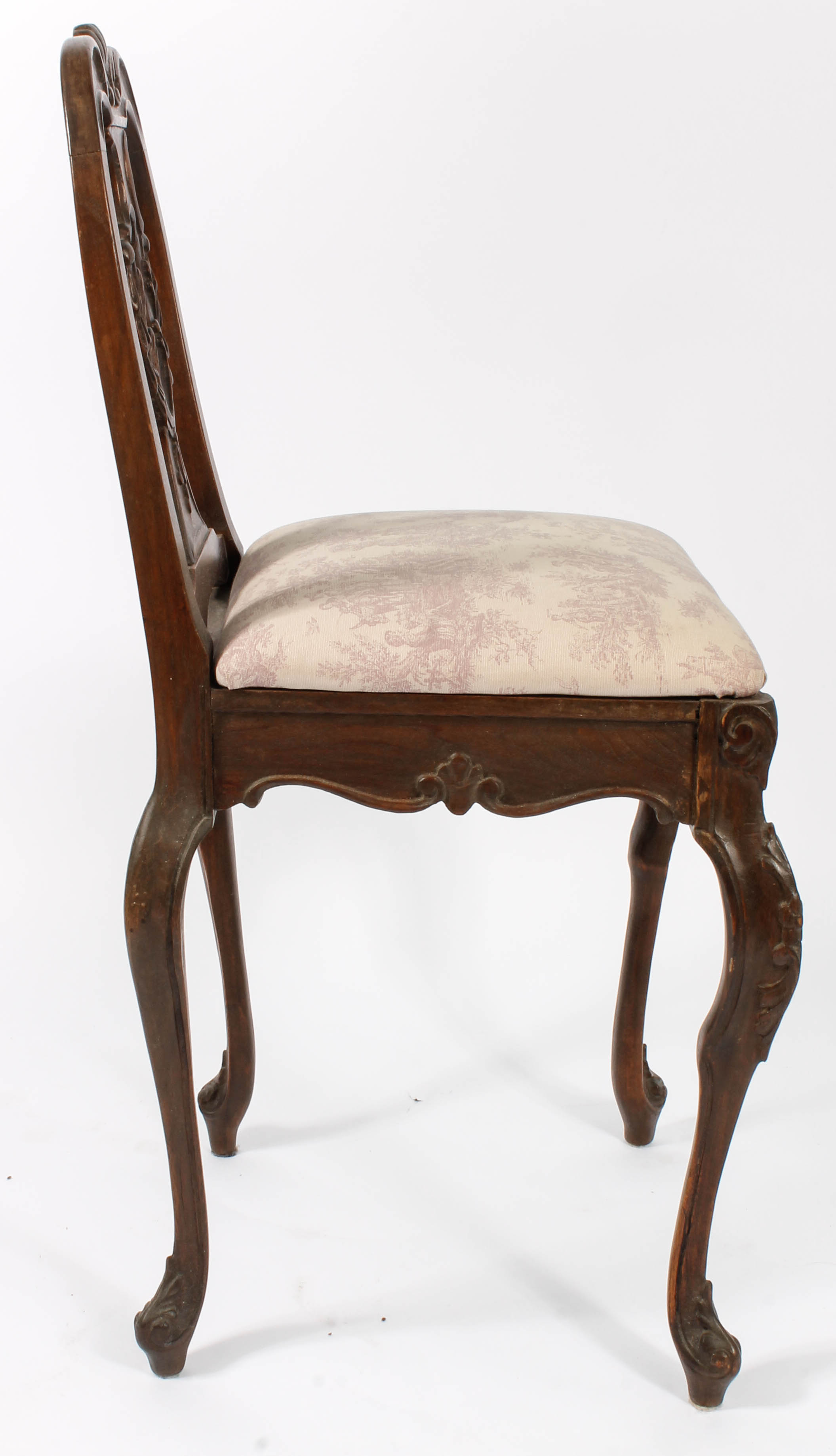 Vintage Wooden Writing Desk and Chair