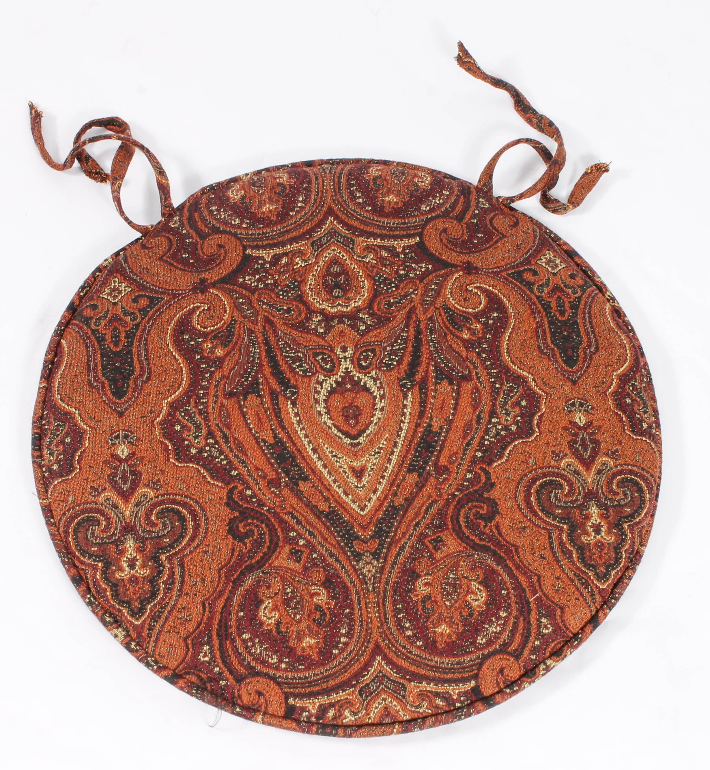 Vintage Wooden Upholstered Armchair