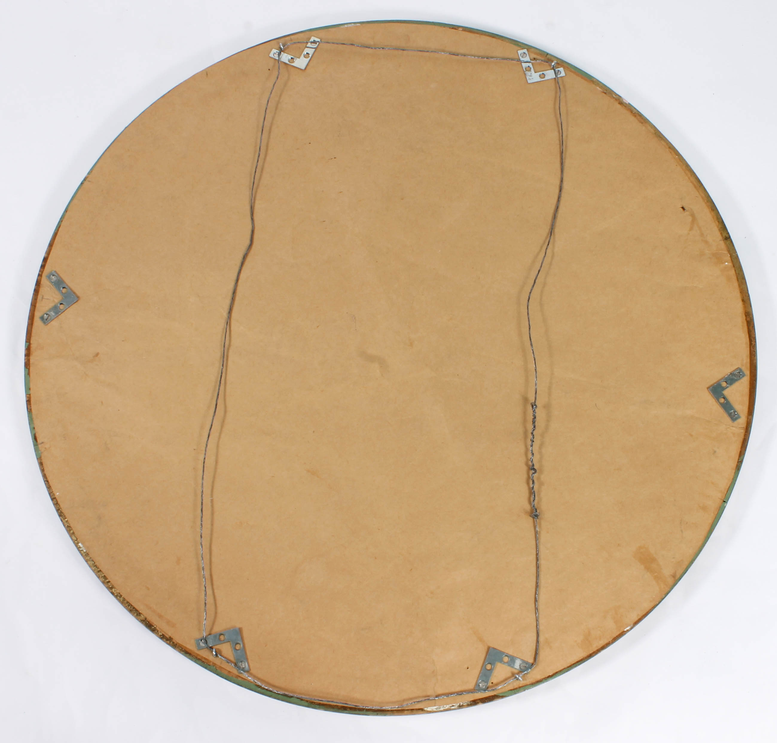 Gold Tone Wall Mirror