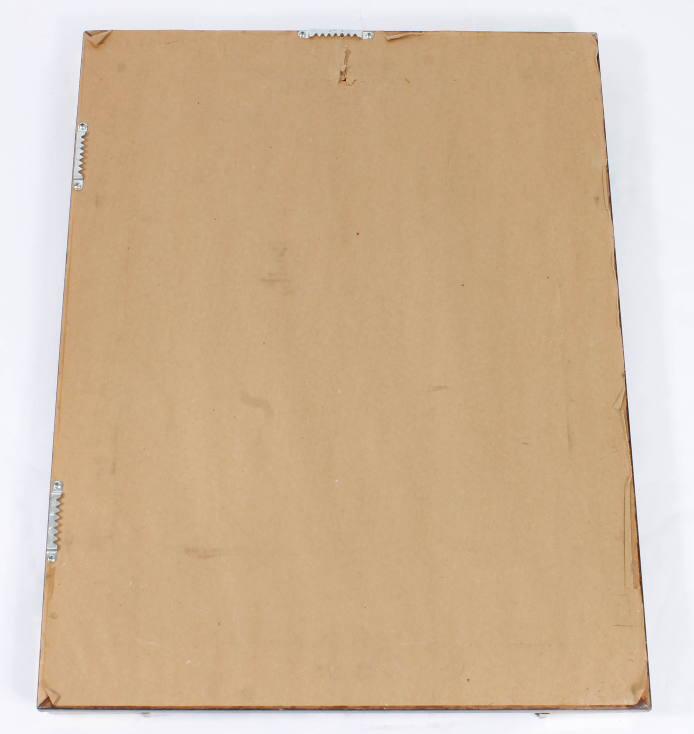 Wooden and Metal Wall Mirror