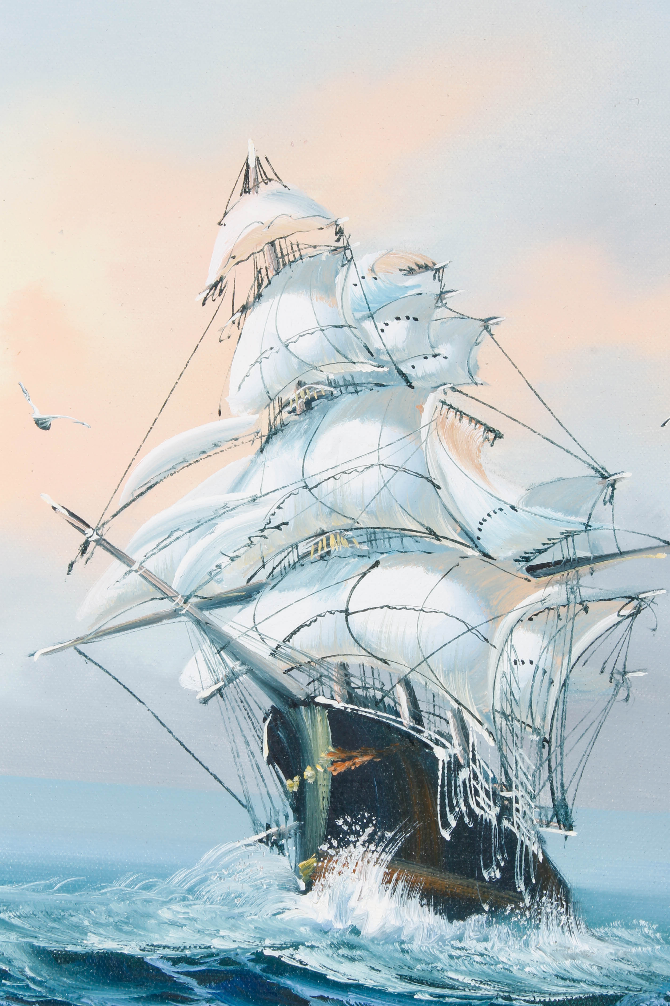 Oil Paintings of Ships