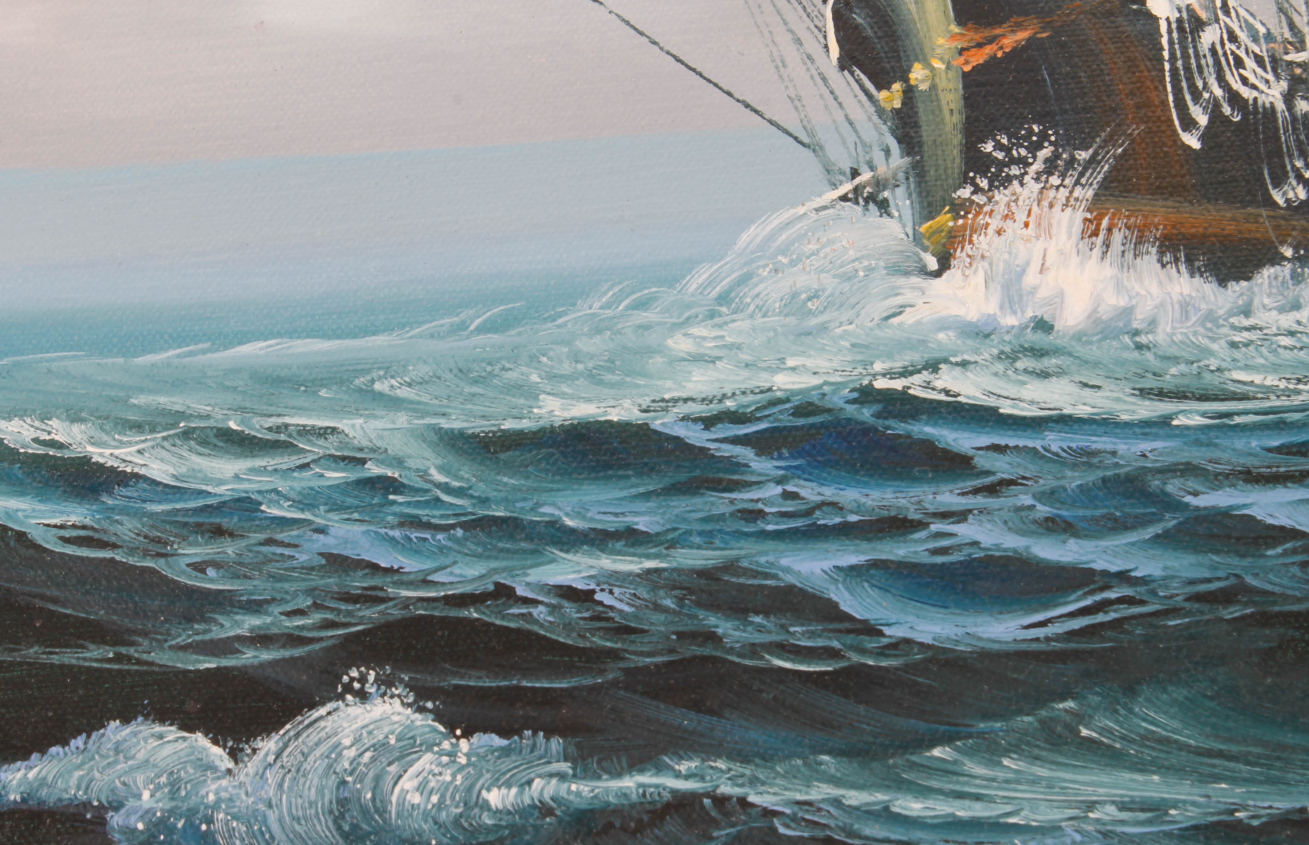 Oil Paintings of Ships