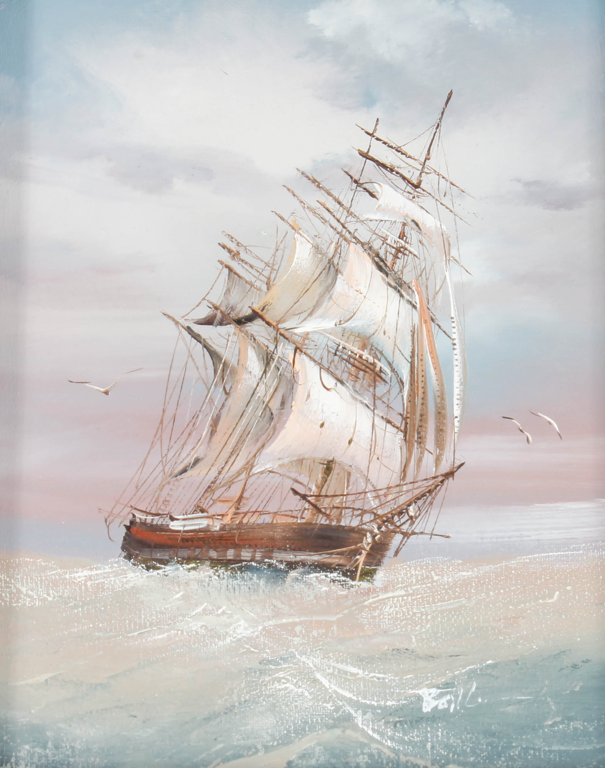 Oil Paintings of Ships