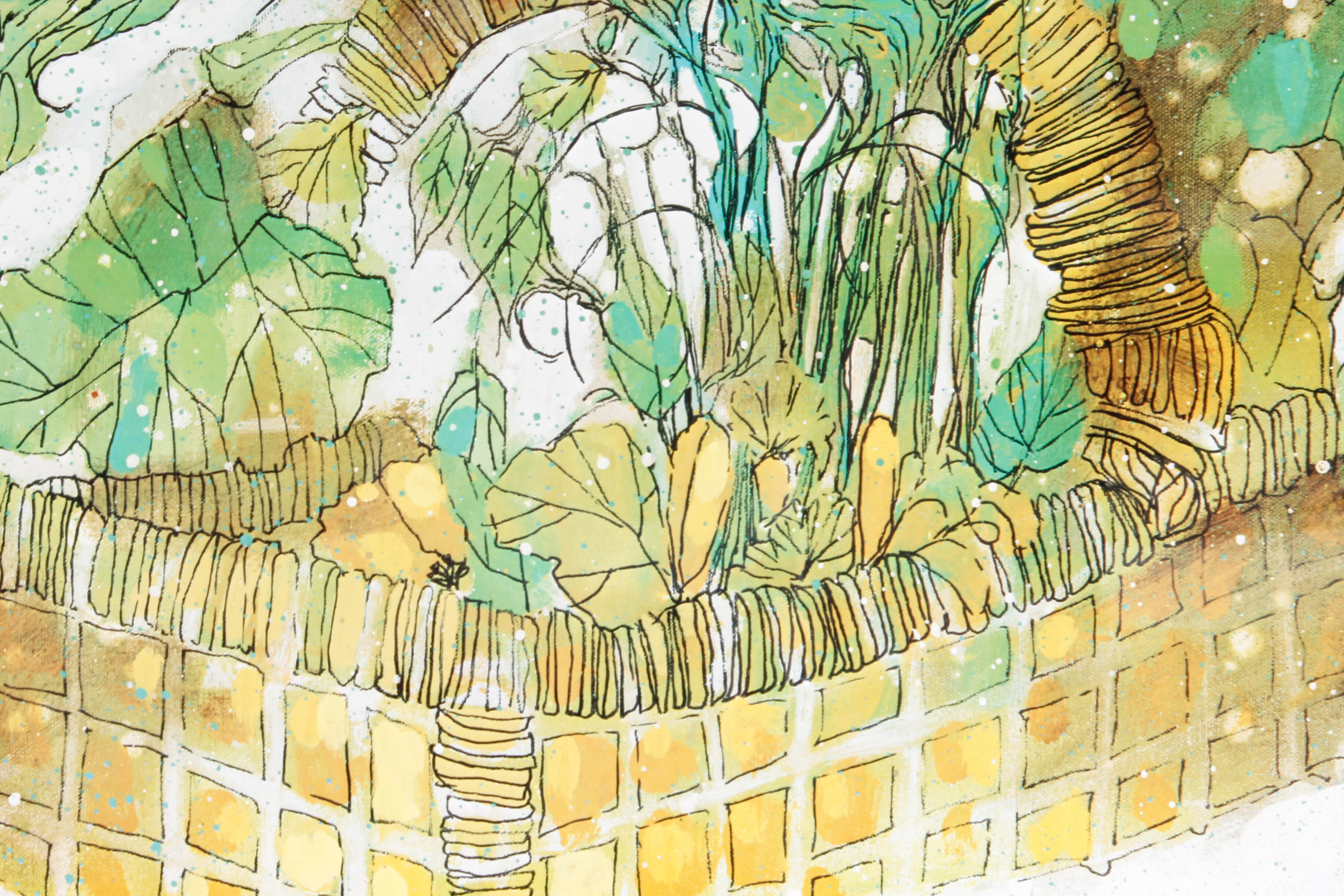 Offset Lithograph after Floral Painting by Lawrence Retter