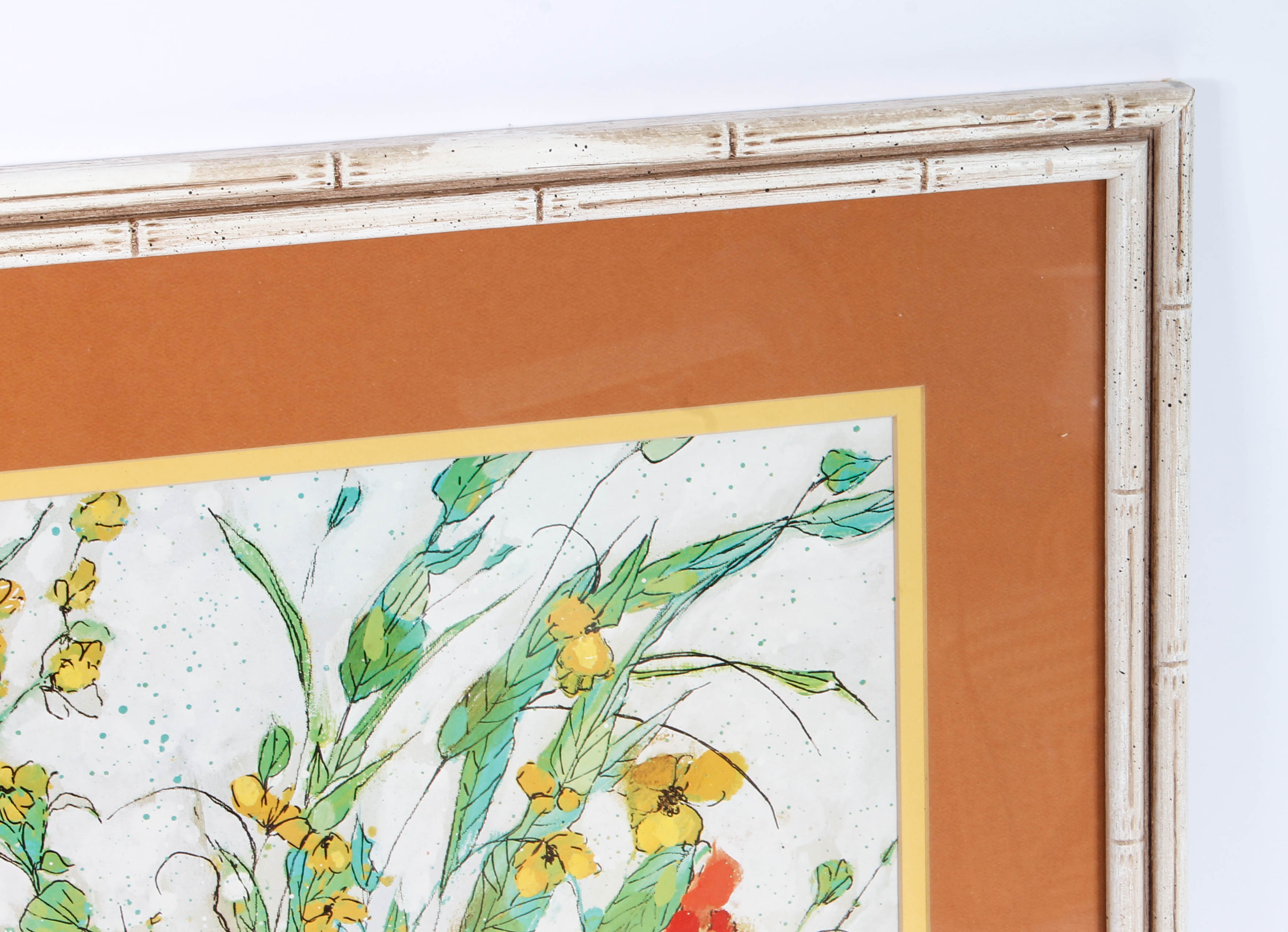 Offset Lithograph after Floral Painting by Lawrence Retter