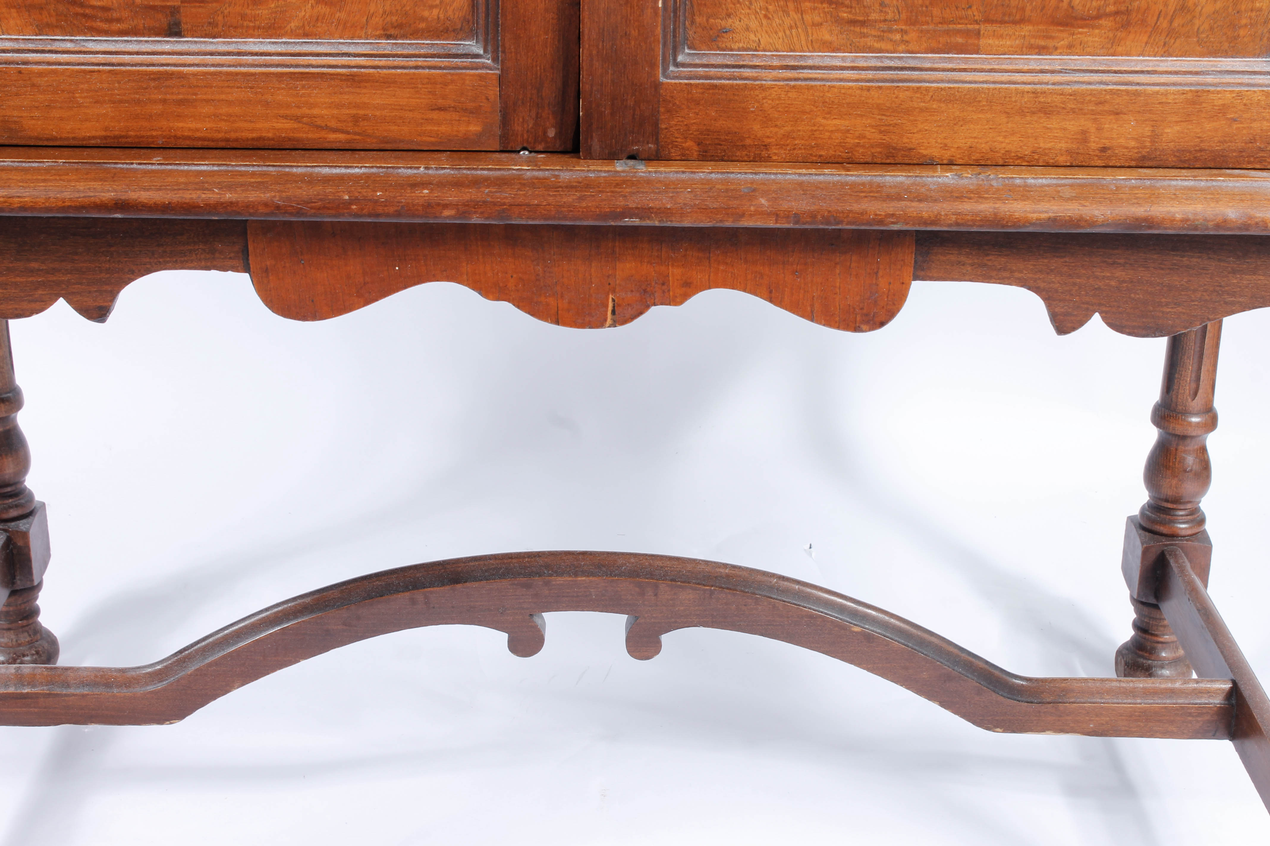 Vintage Wooden Record Cabinet