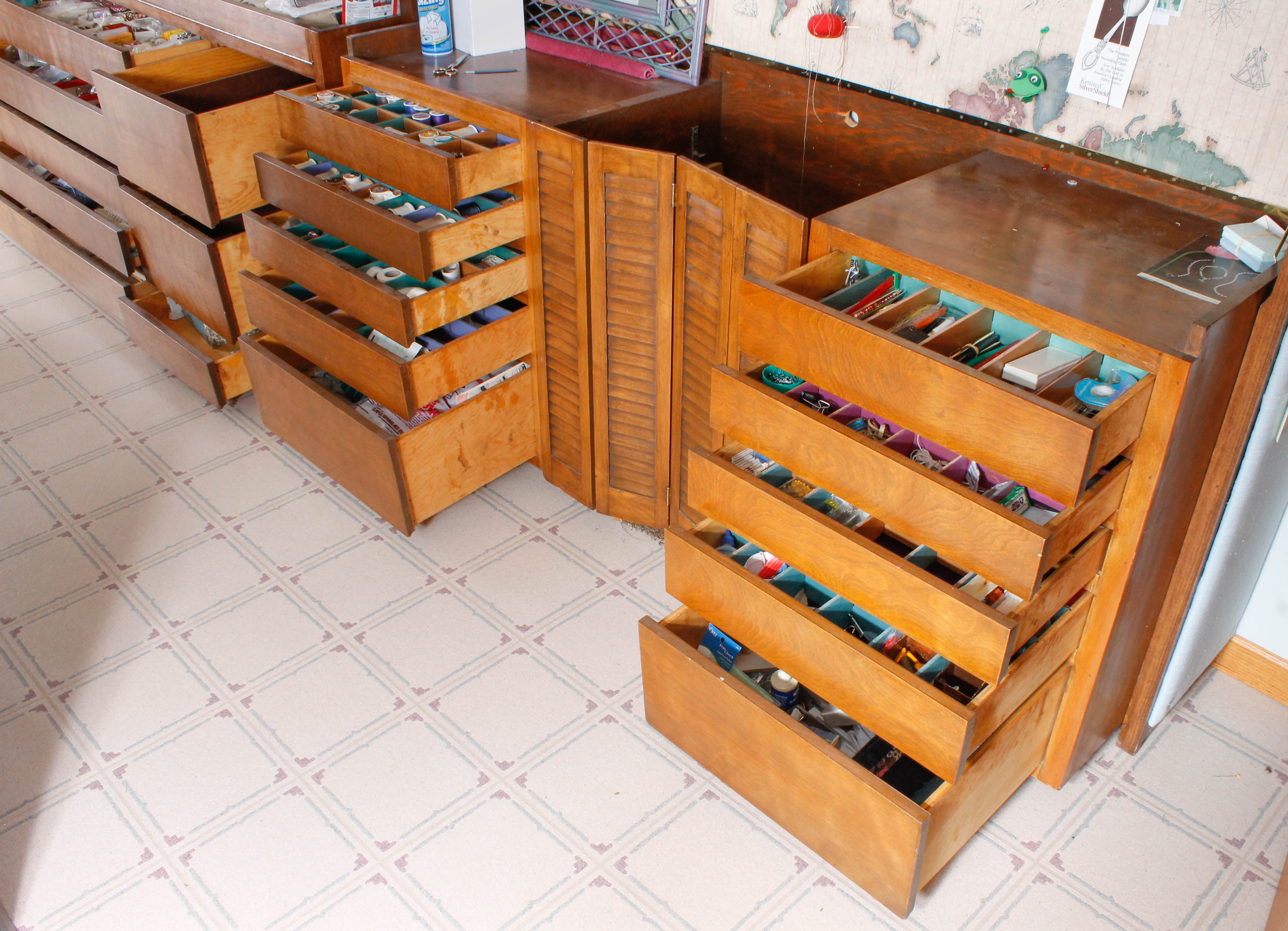 Very Large Collection of Sewing Tools and Supplies