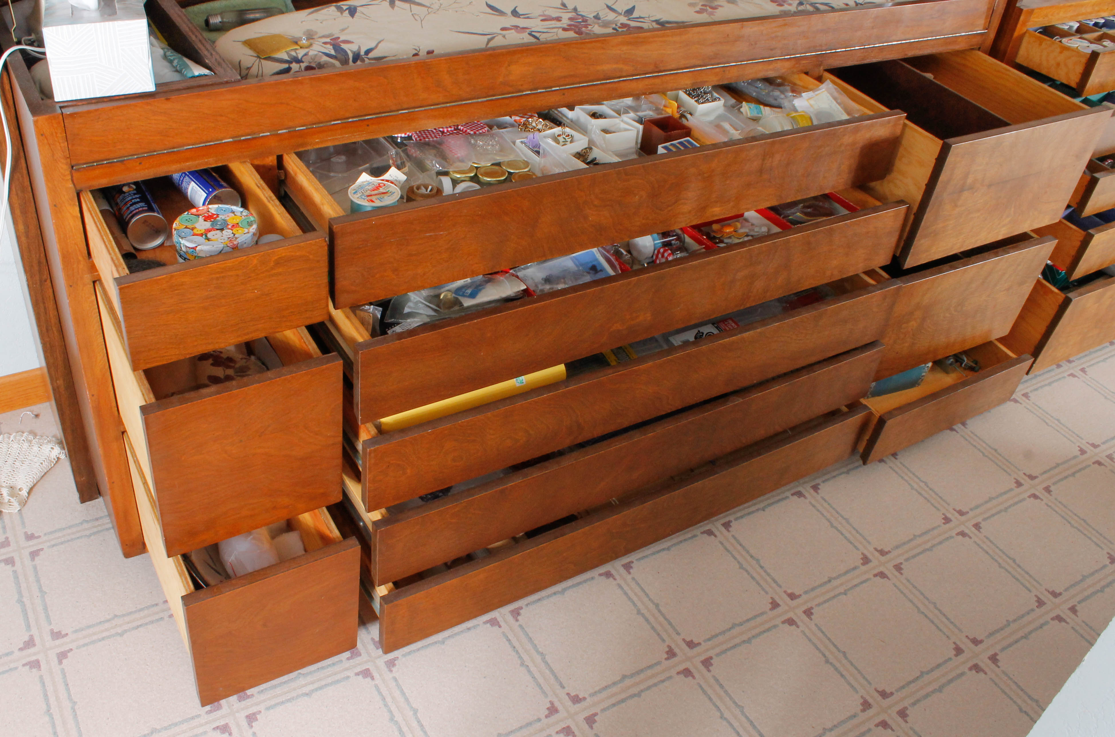 Very Large Collection of Sewing Tools and Supplies