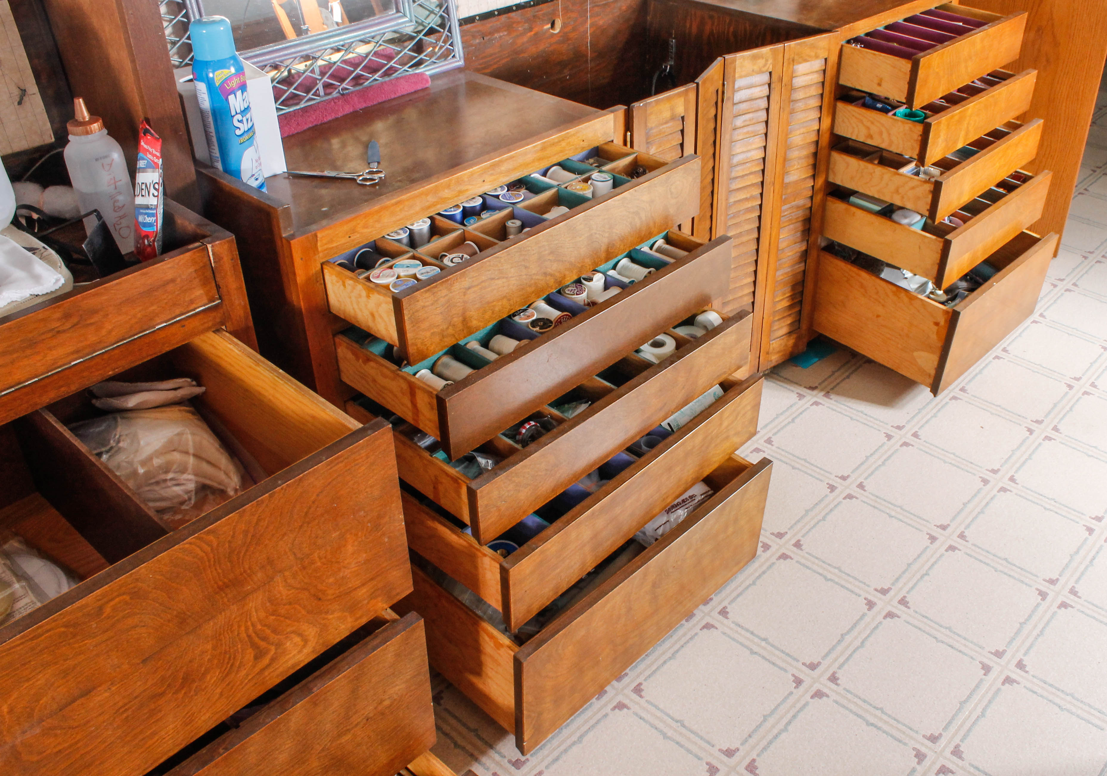 Very Large Collection of Sewing Tools and Supplies