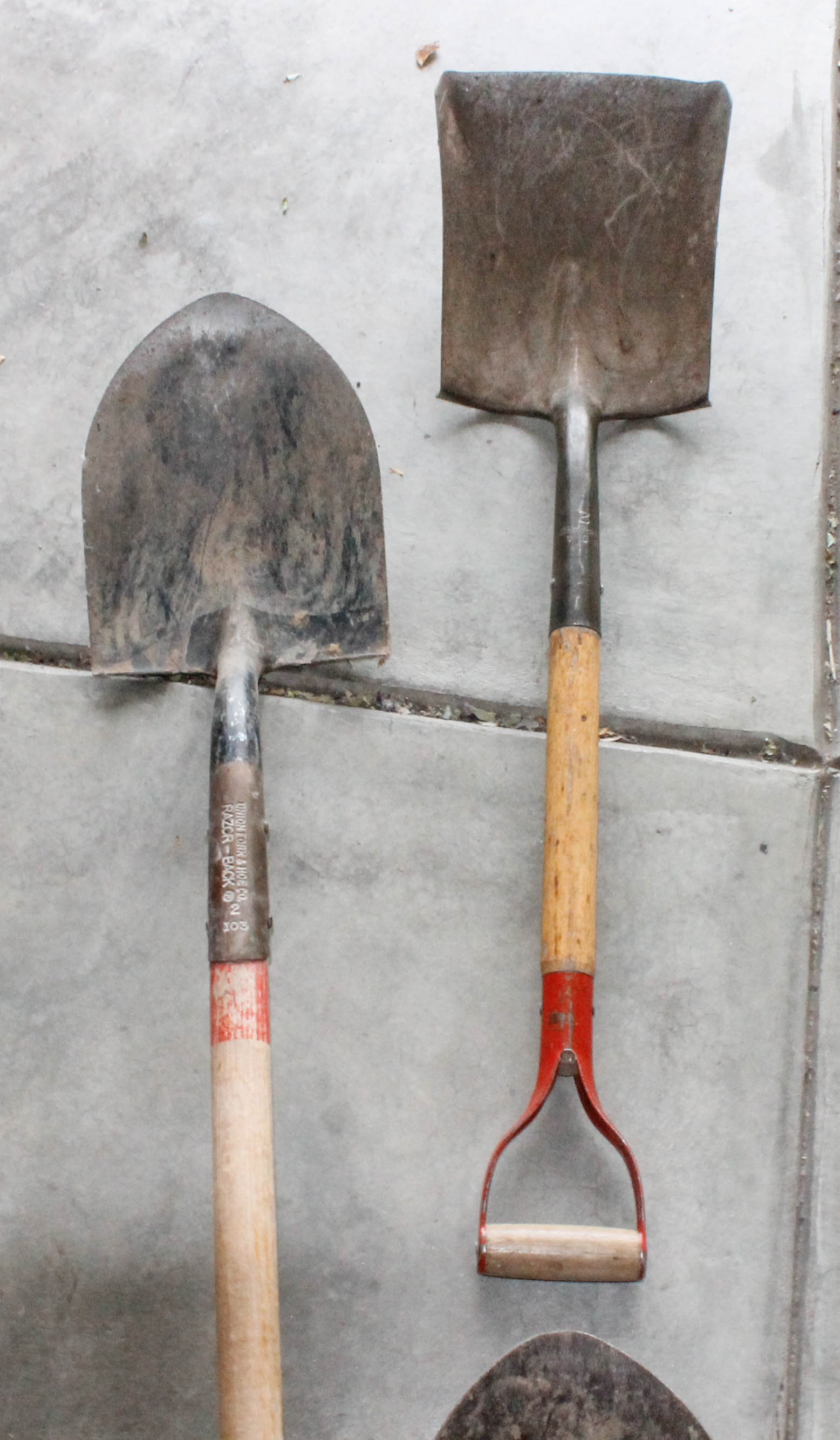 Wooden Shovels and Digging Tools