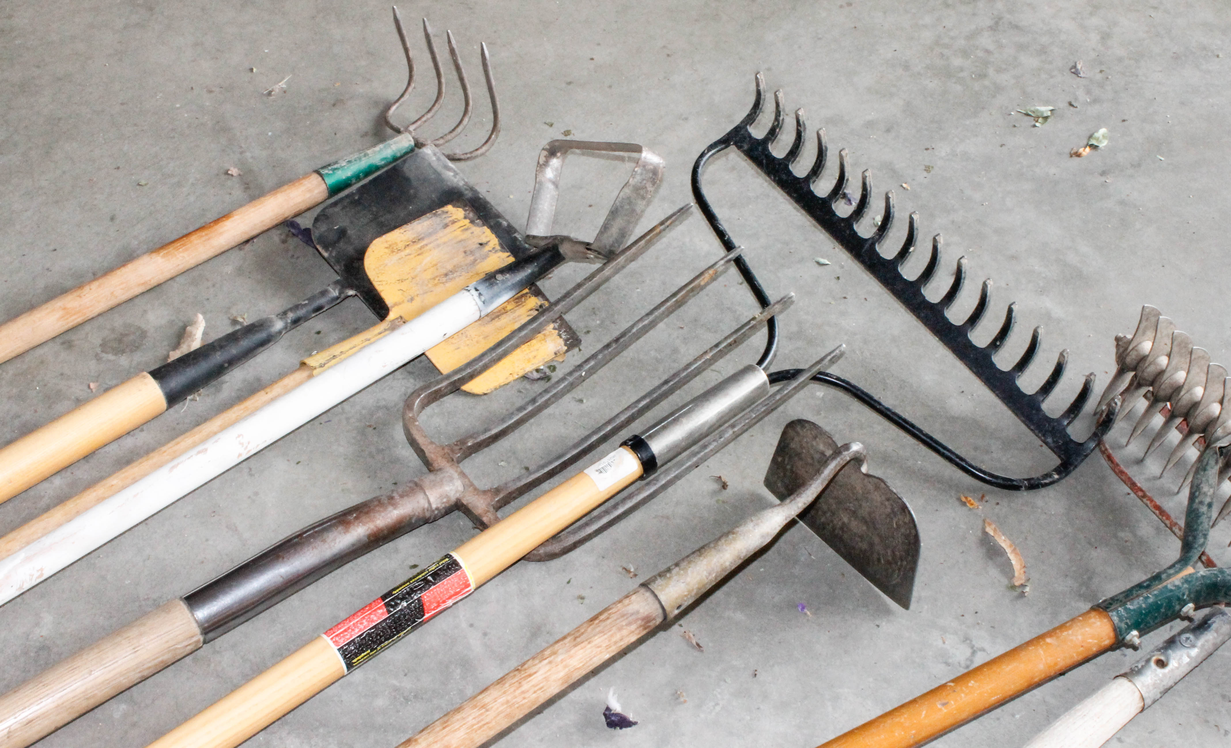 Collection of Yard and Garden Tools