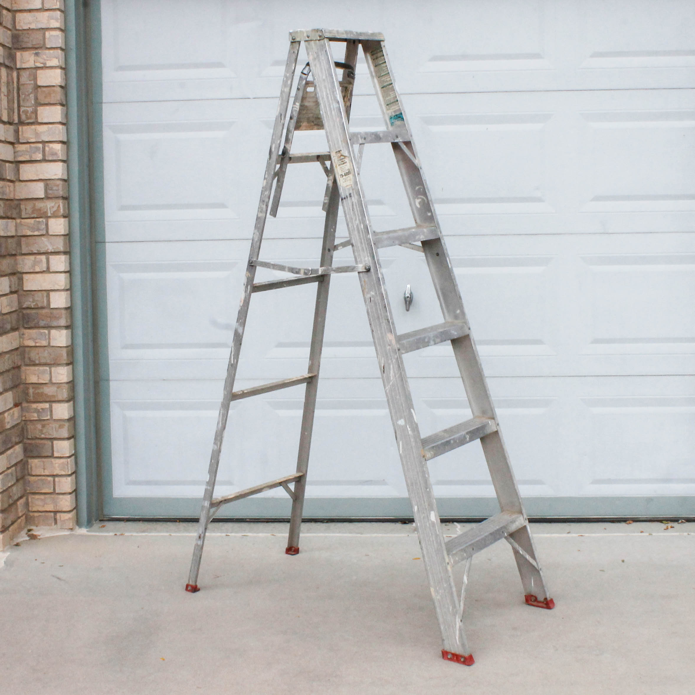 Six Foot Aluminum Step Ladder