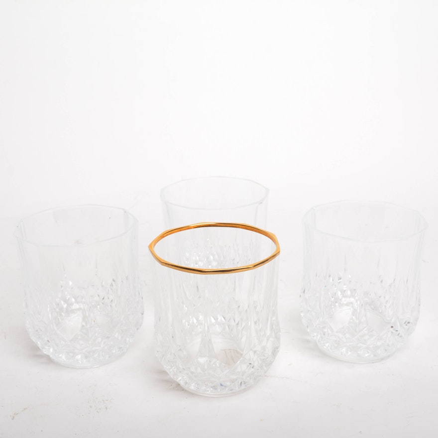 Four Crystal Glasses