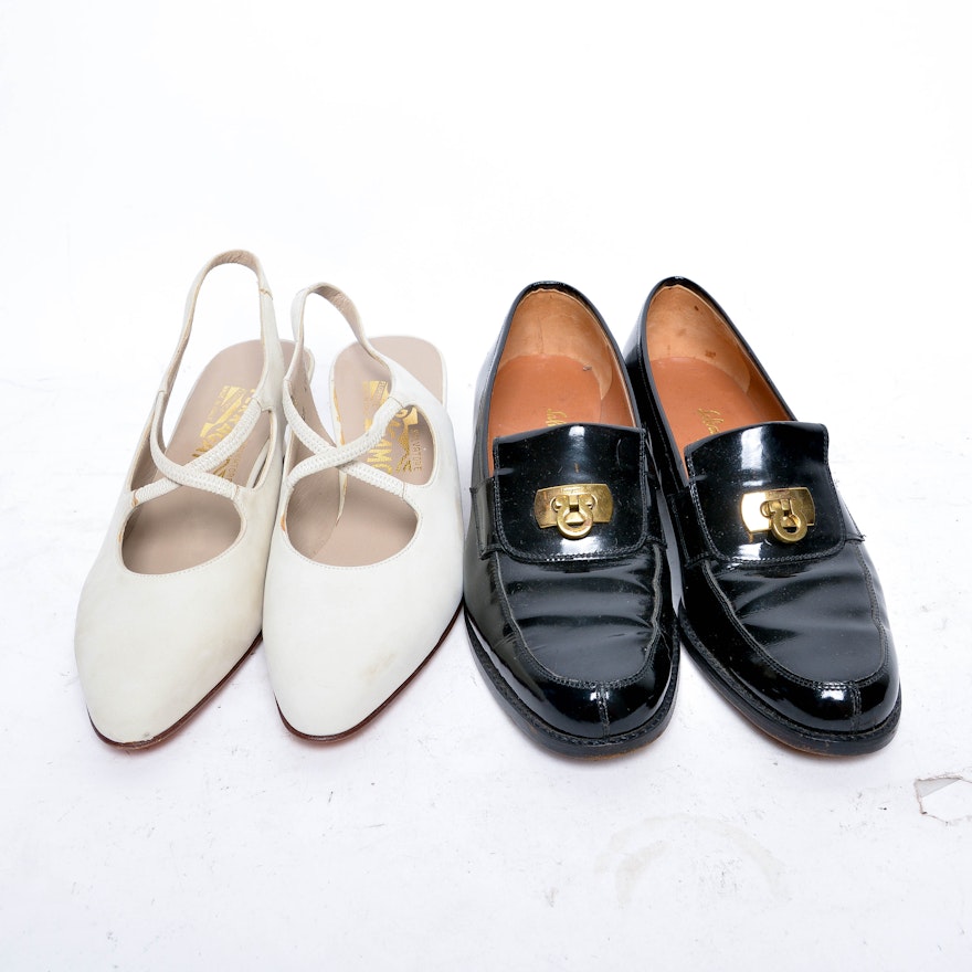 Pairing of Salvatore Ferragamo Shoes