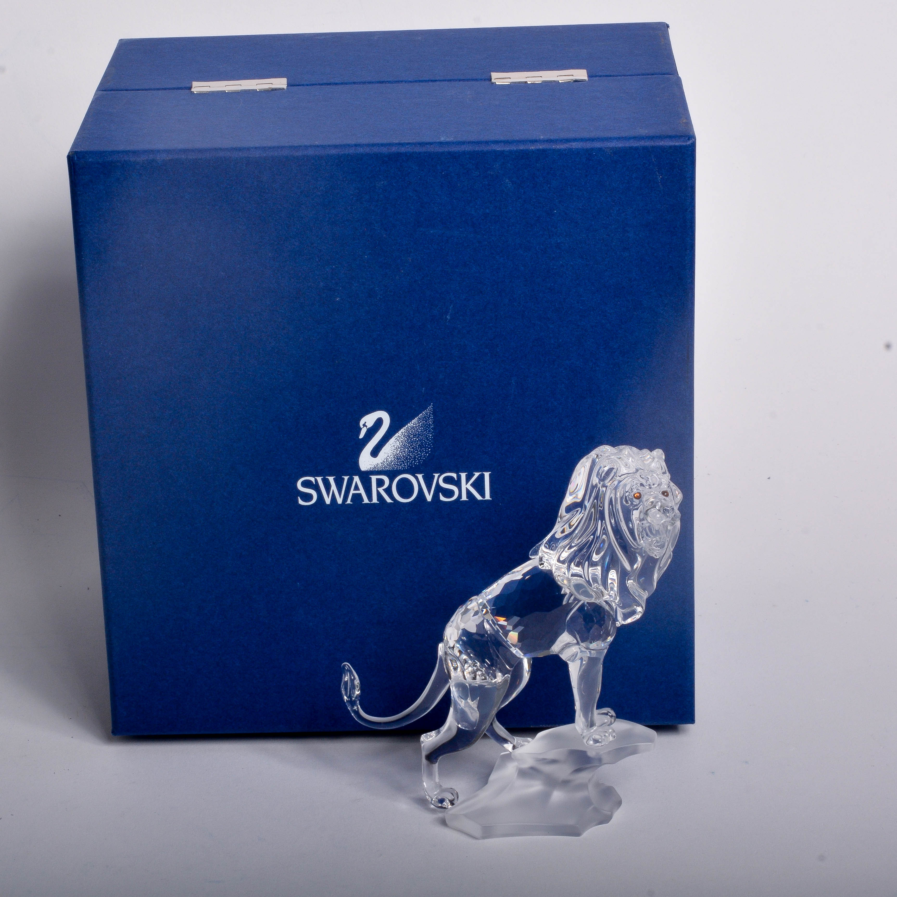 Swarovski Crystal Lion Figurine