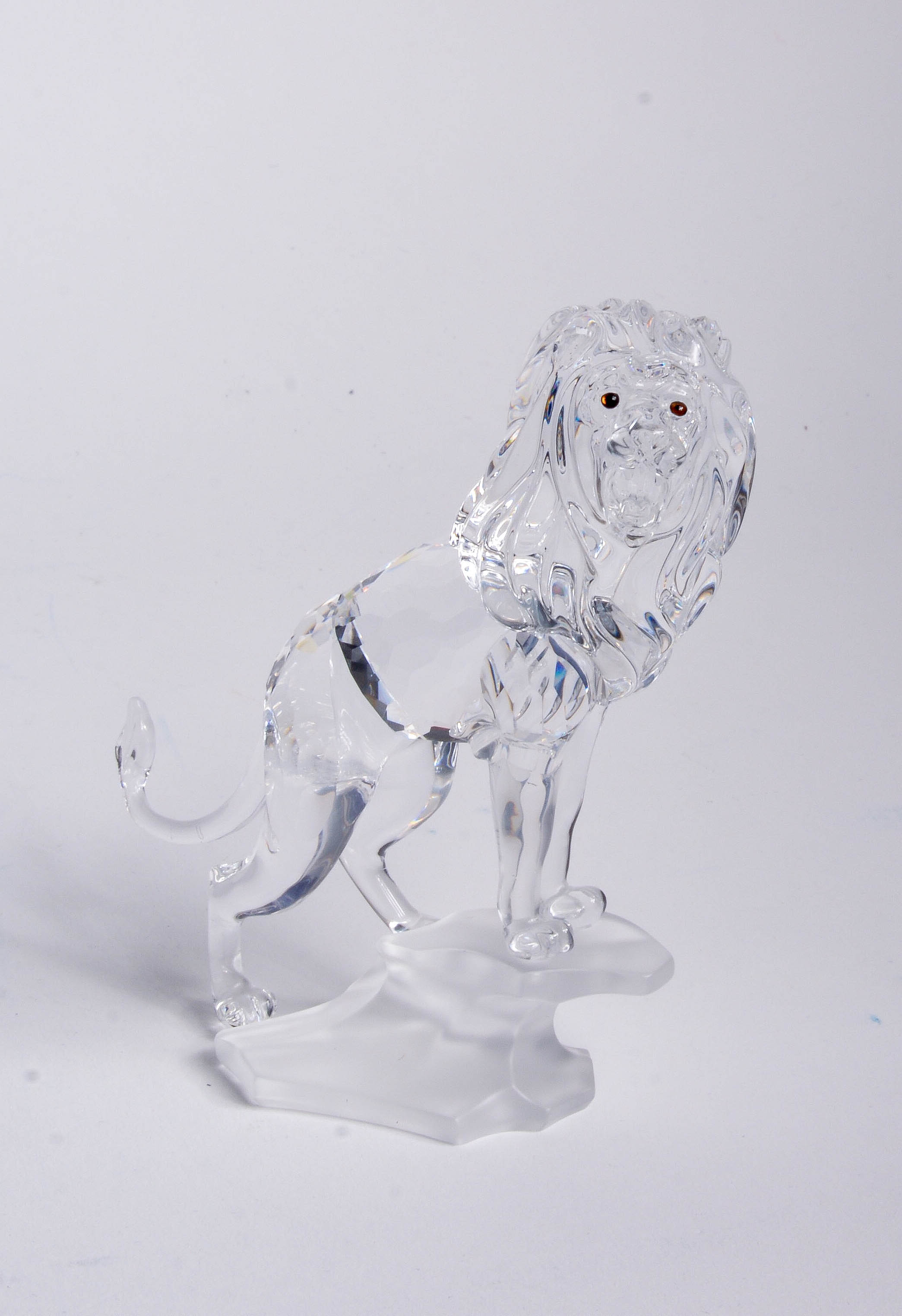 Swarovski Crystal Lion Figurine