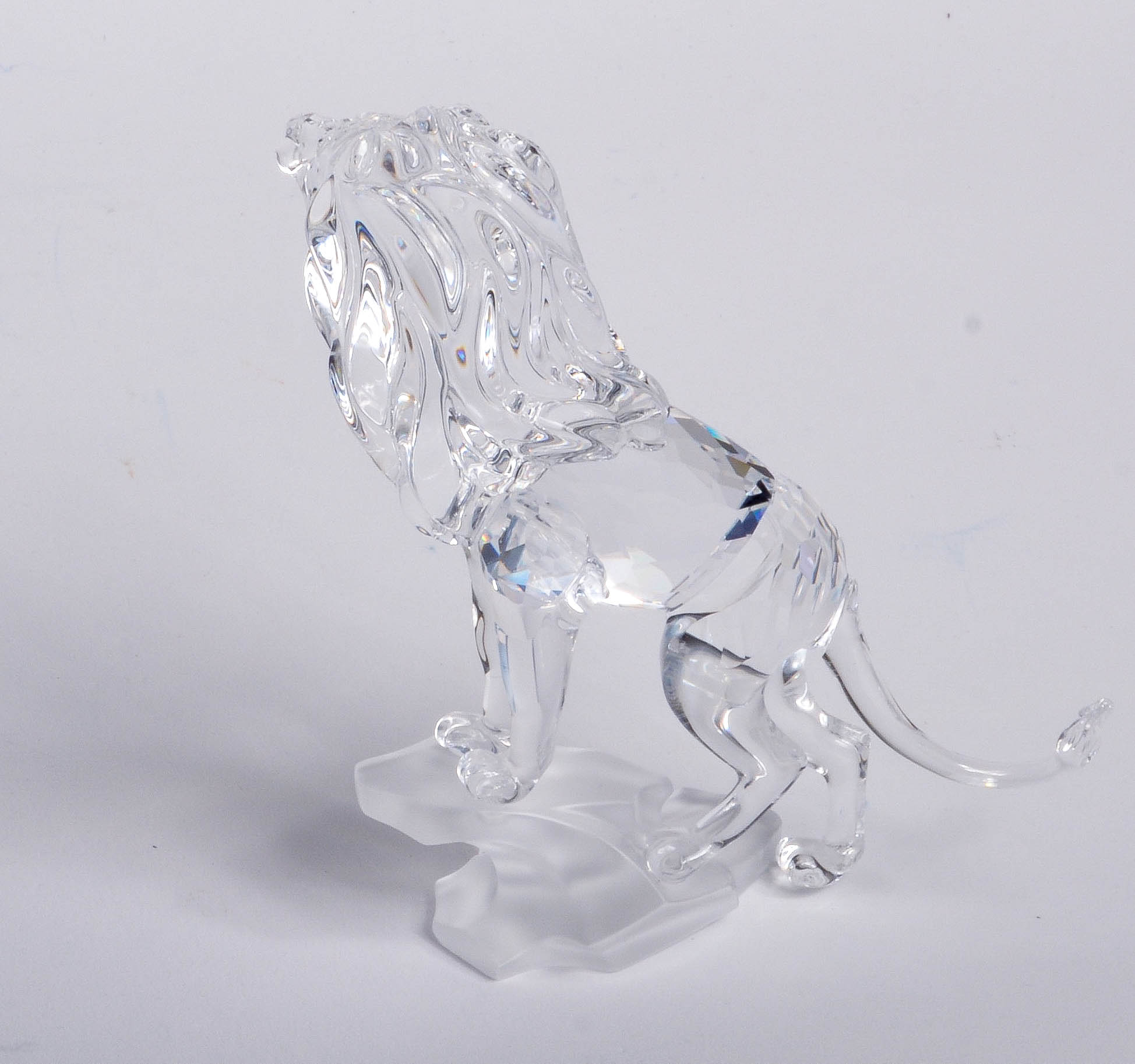 Swarovski Crystal Lion Figurine