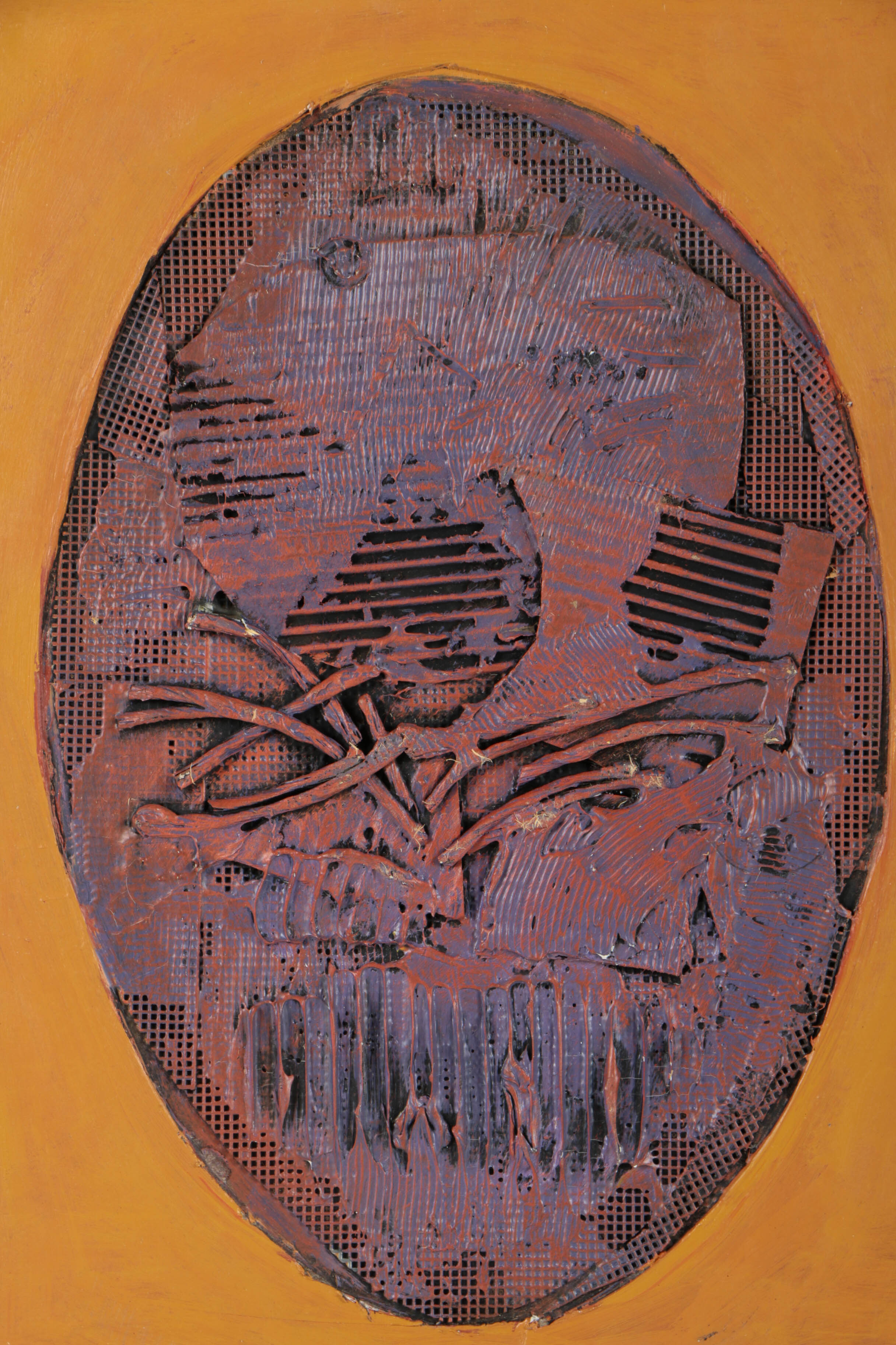 Ronald Ahlström Various Mixed Media Collages on Board "Untitled"