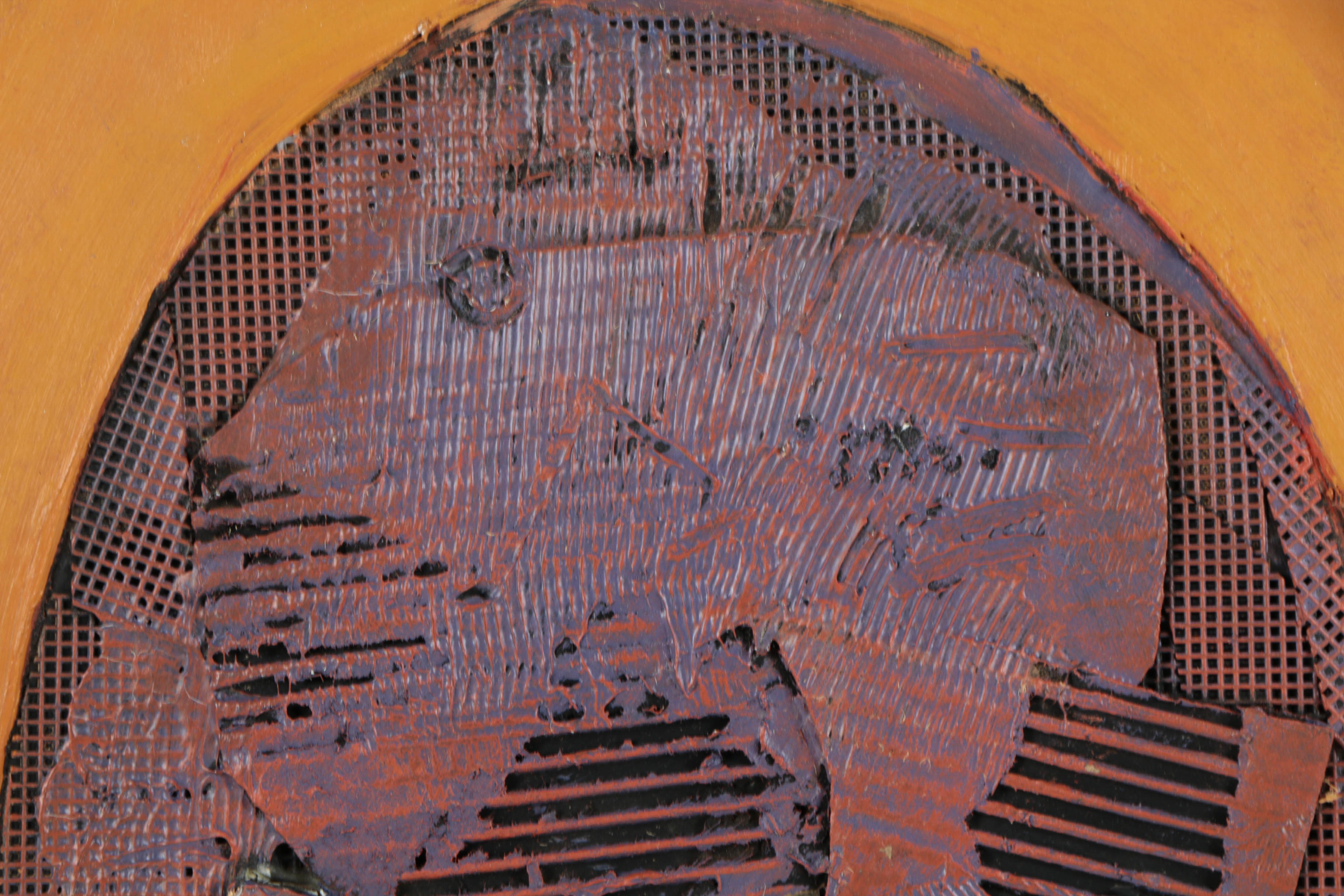 Ronald Ahlström Various Mixed Media Collages on Board "Untitled"