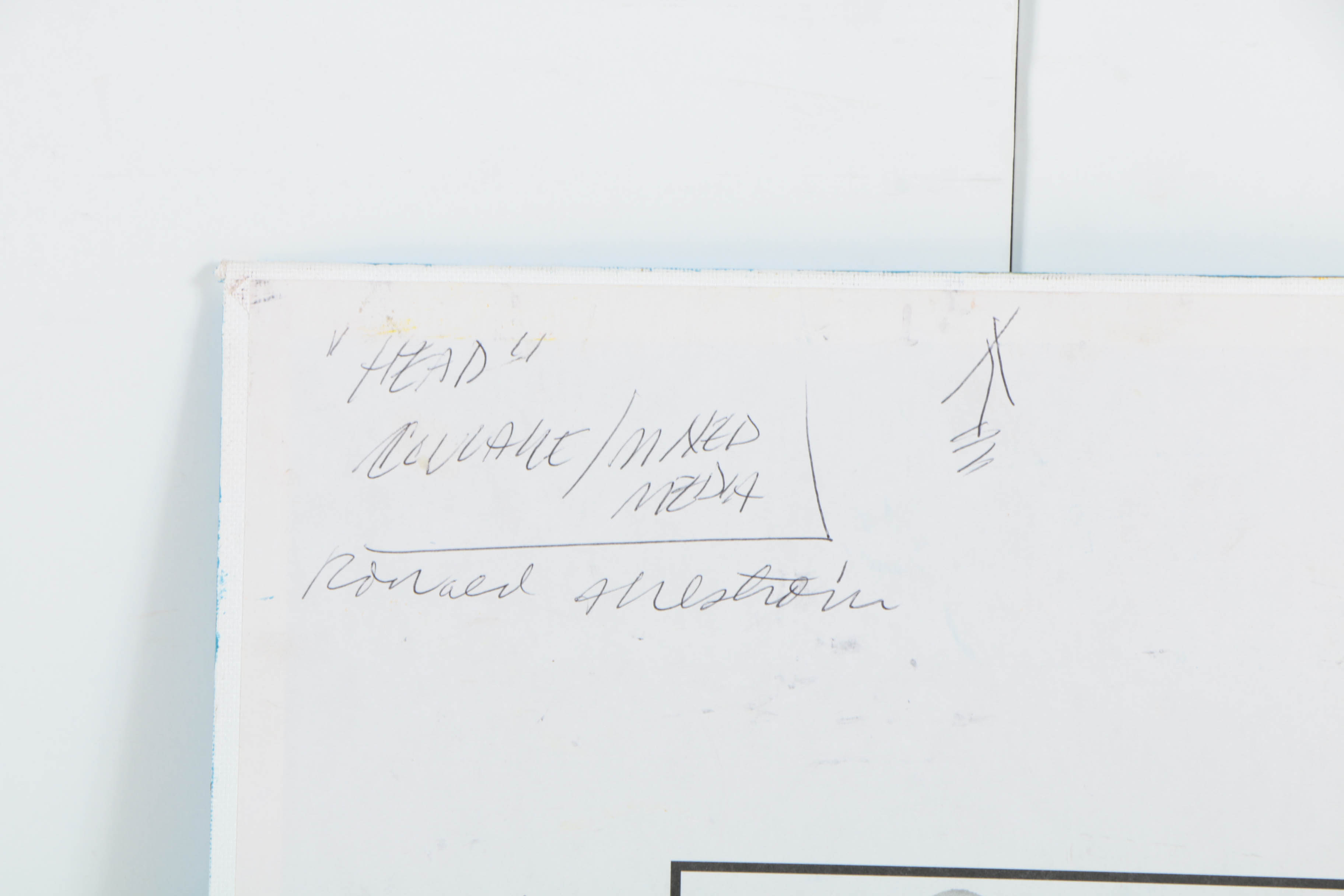 Assortment of Ronald Ahlström Abstract Mixed Media Compositions on Canvas Boards