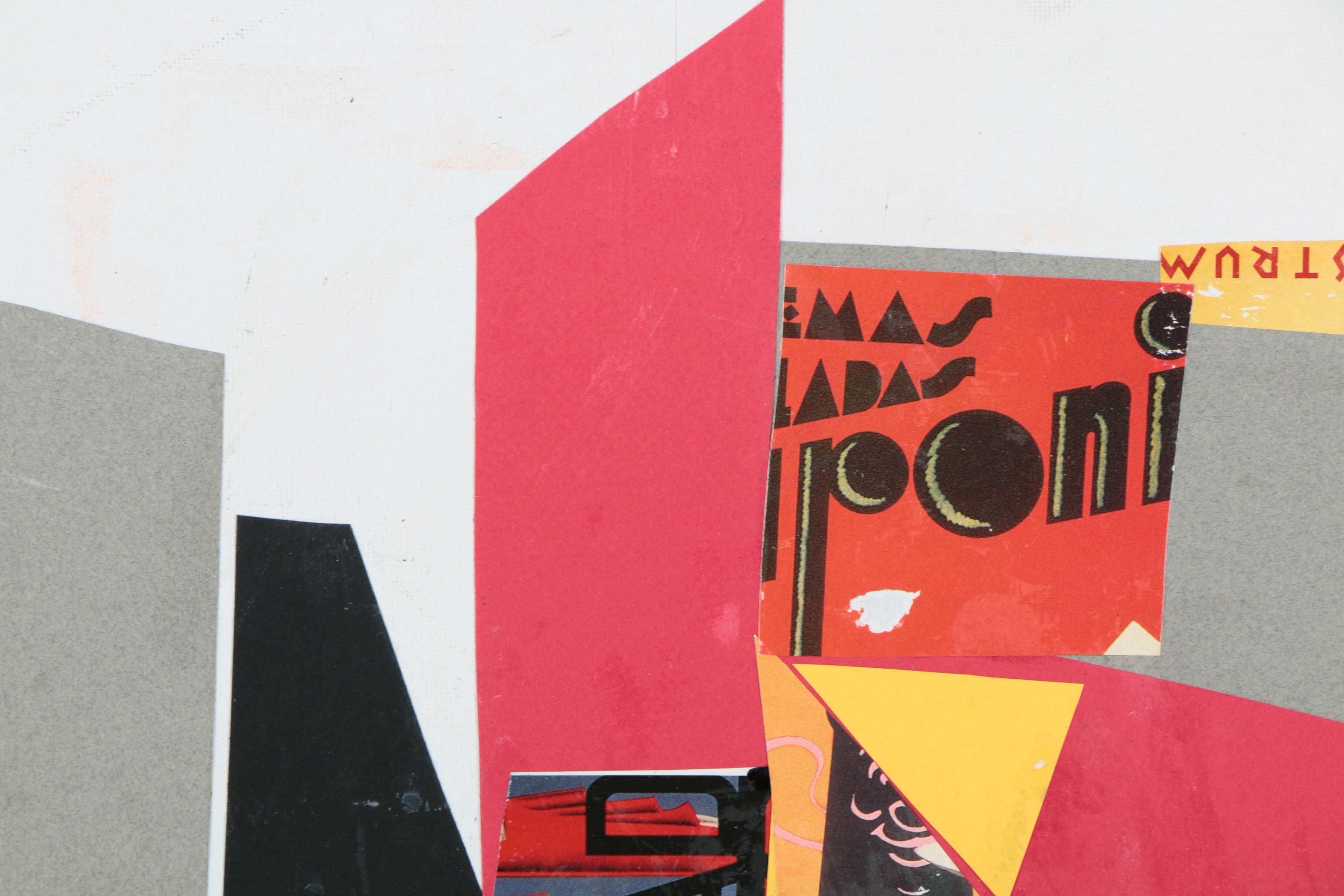 Assortment of Ronald Ahlström Abstract Mixed Media Compositions on Canvas Boards