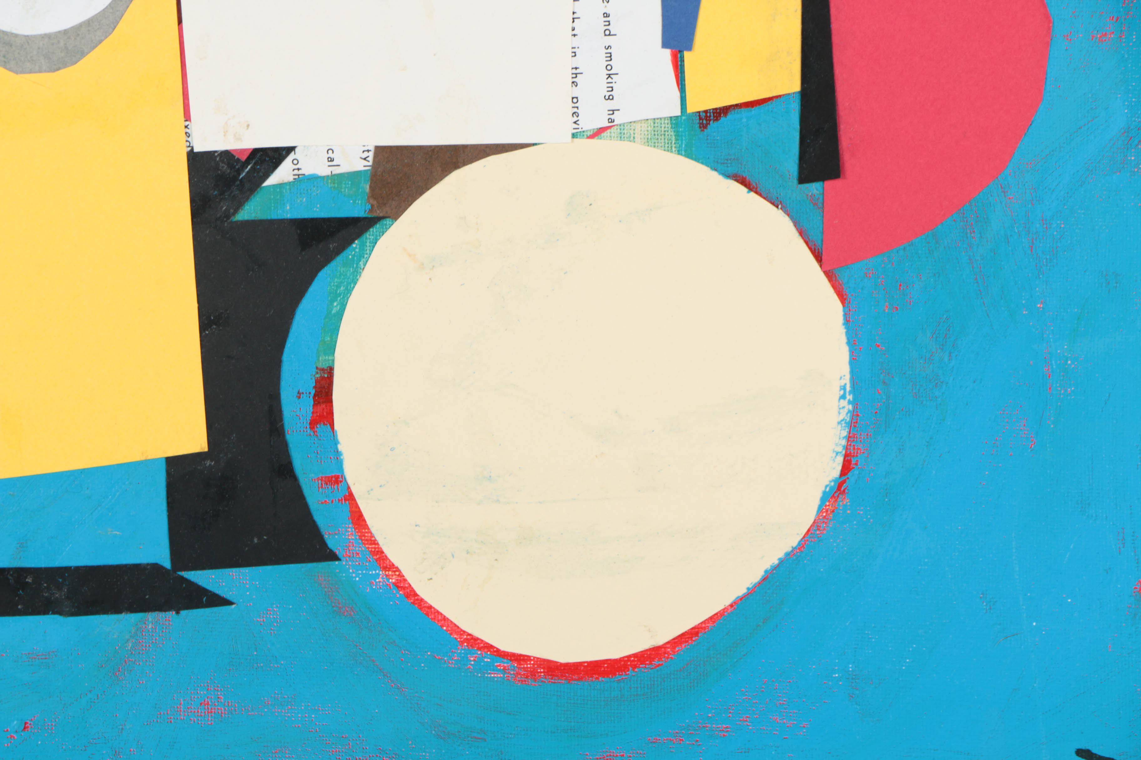 Ronald Ahlström Mixed Media on Canvas "Untitled"