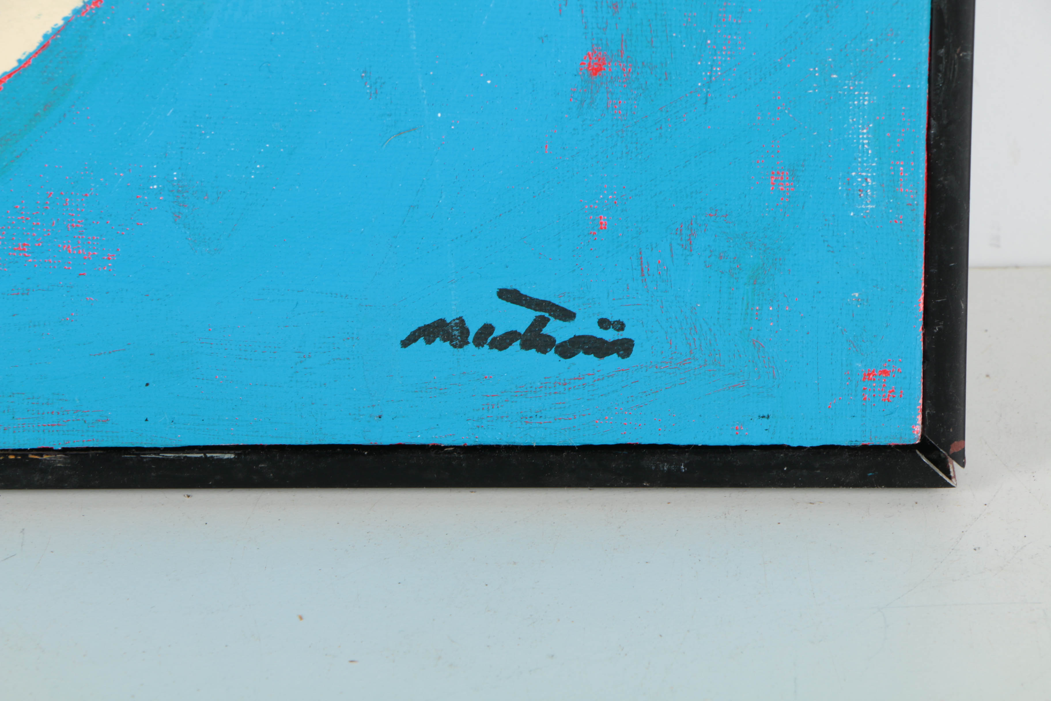 Ronald Ahlström Mixed Media on Canvas "Untitled"