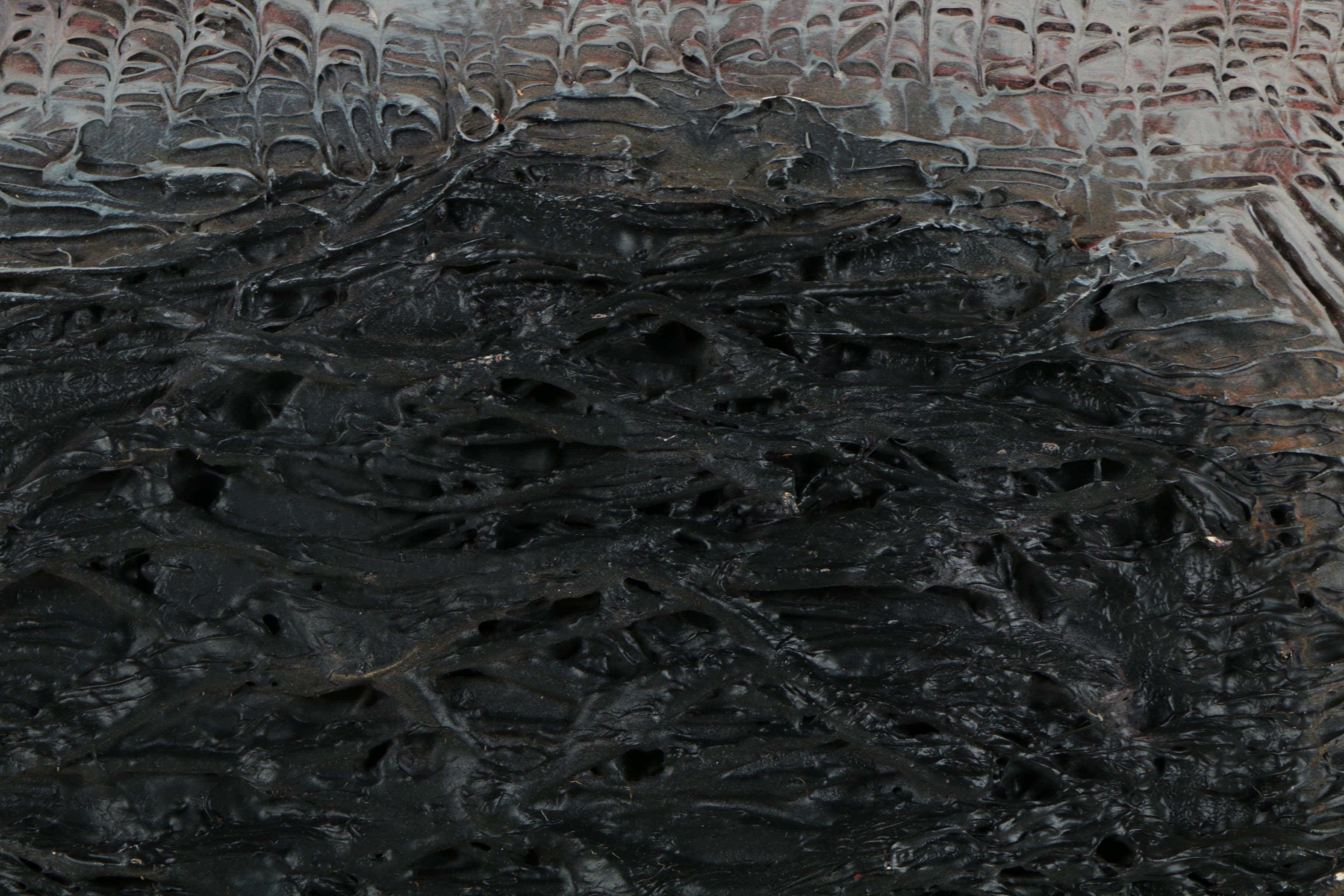 Pair of Ronald Ahlström Mixed Media Collage on Board Abstract Compositions