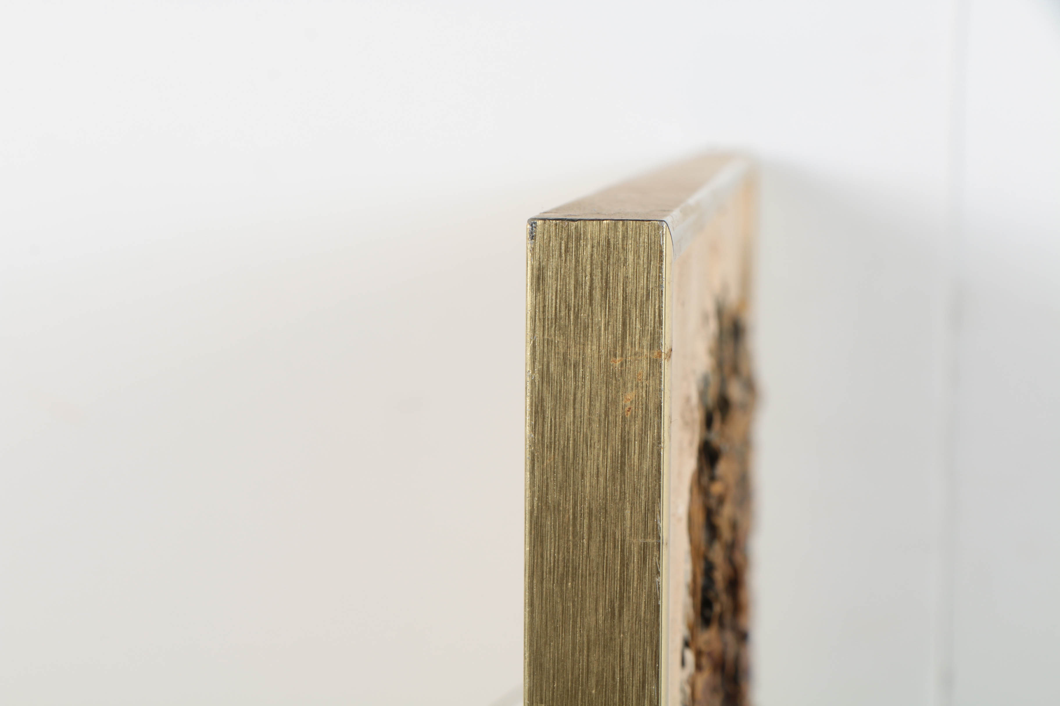 Ronald Ahlström Mixed Media Collage on Board "Untitled"